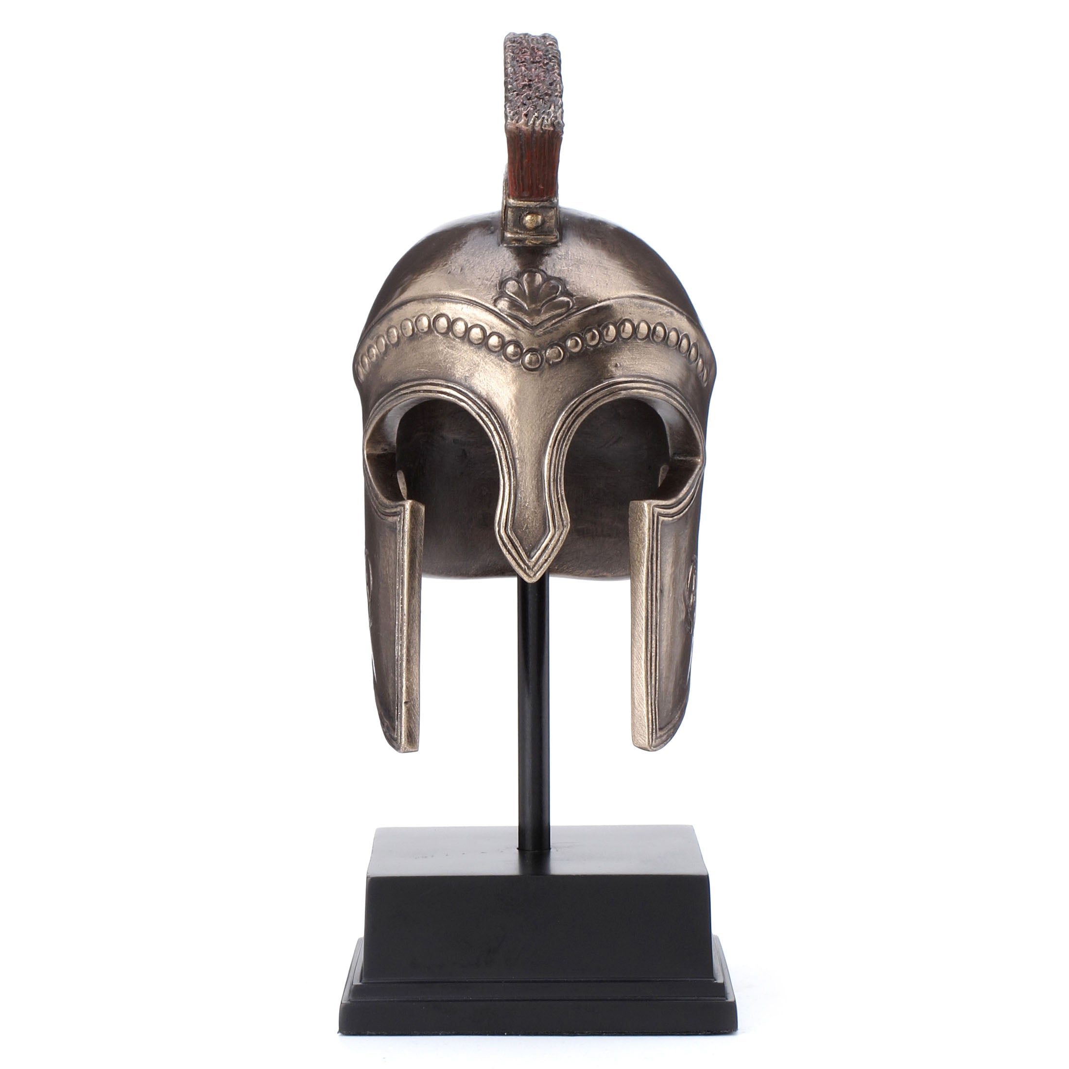 Greek Hoplite Helmet On Stand