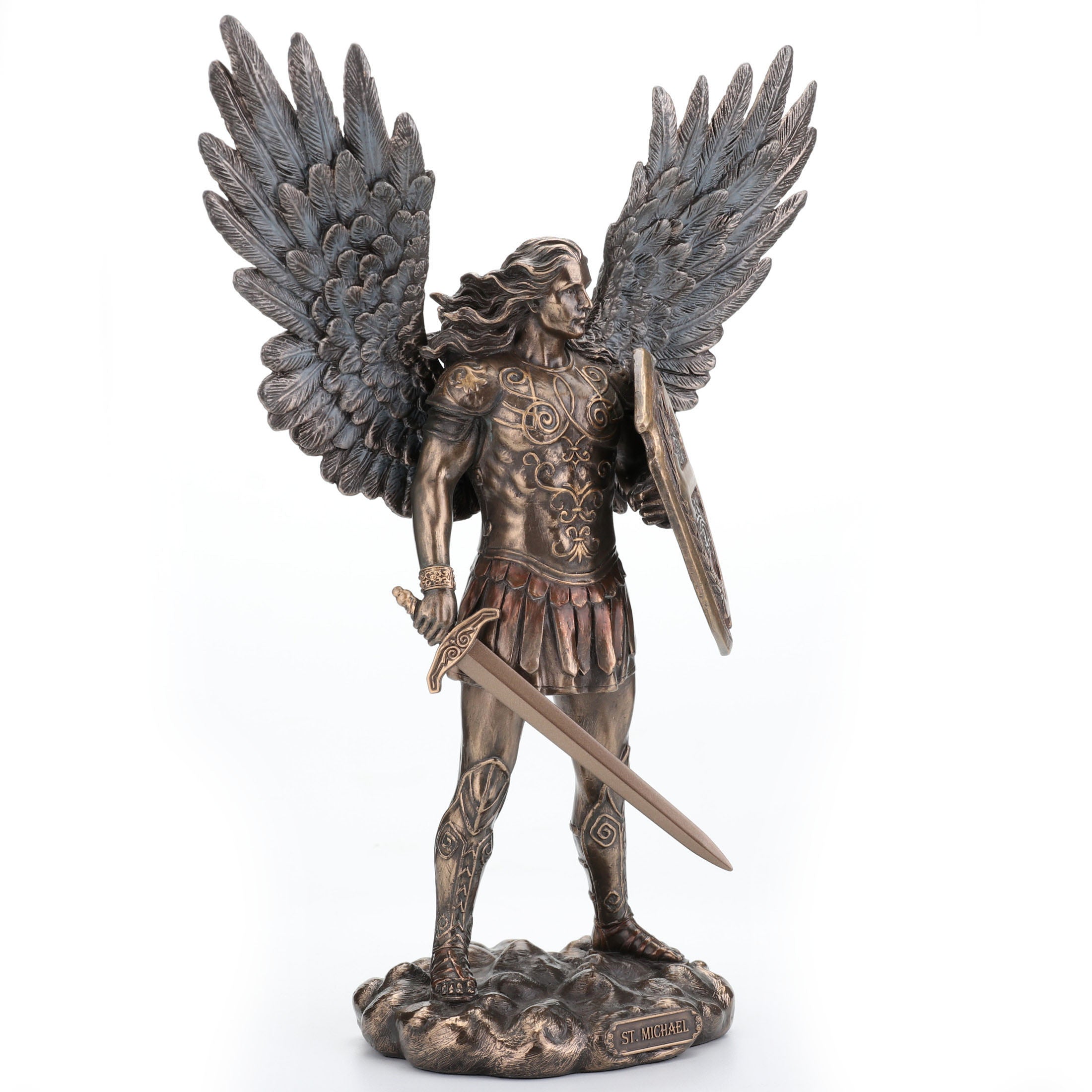 Archangel Saint Michael With Sword And Shield