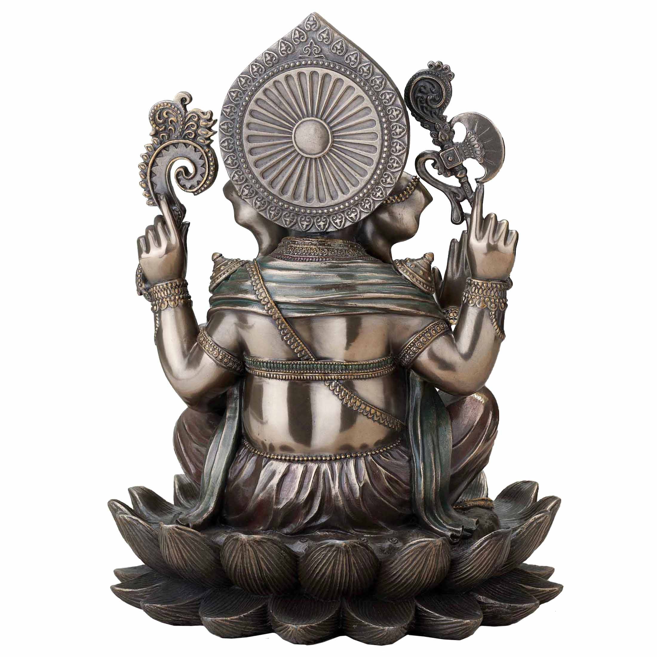 Ganesha Sitting On Lotus