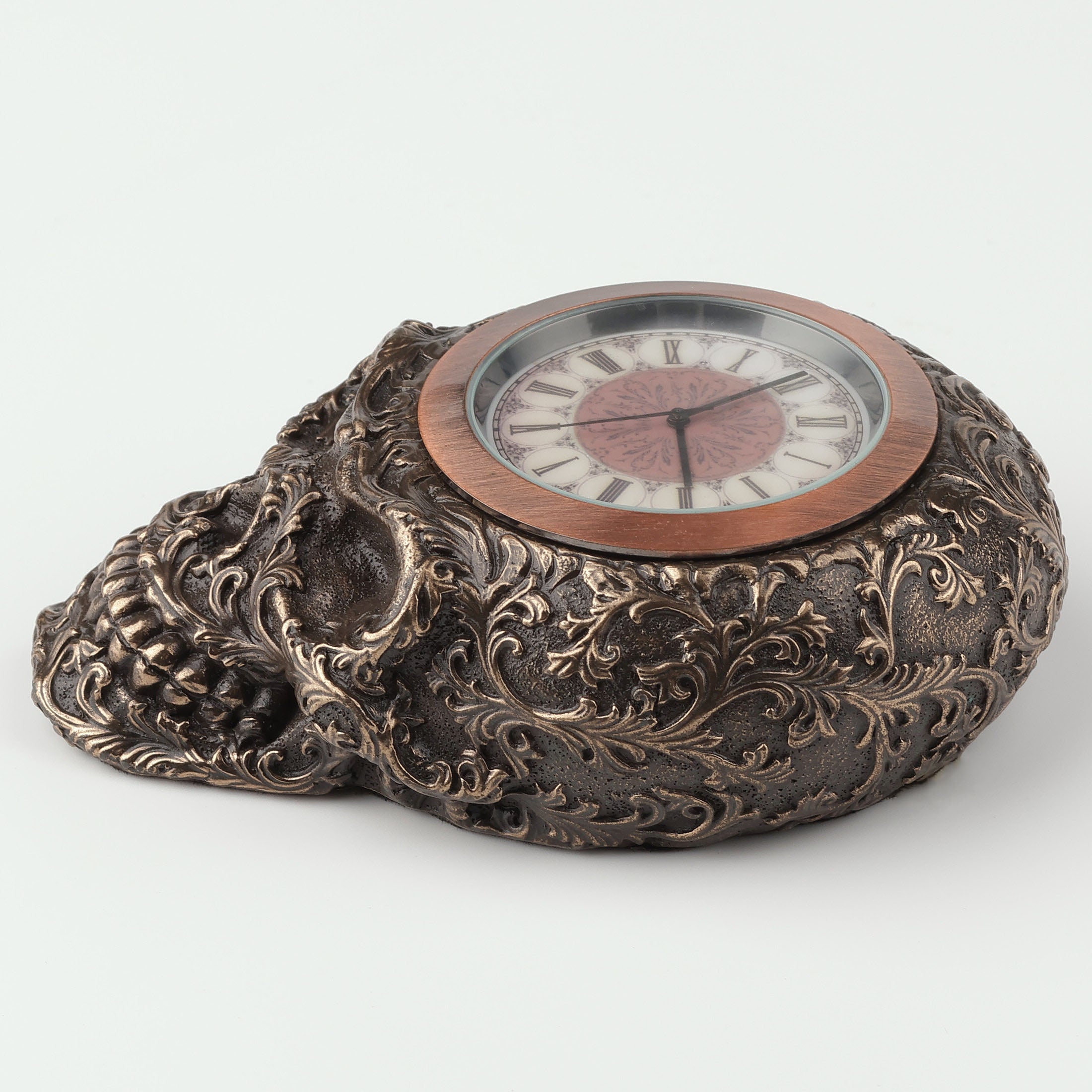 Decorative Flat Skull Clock