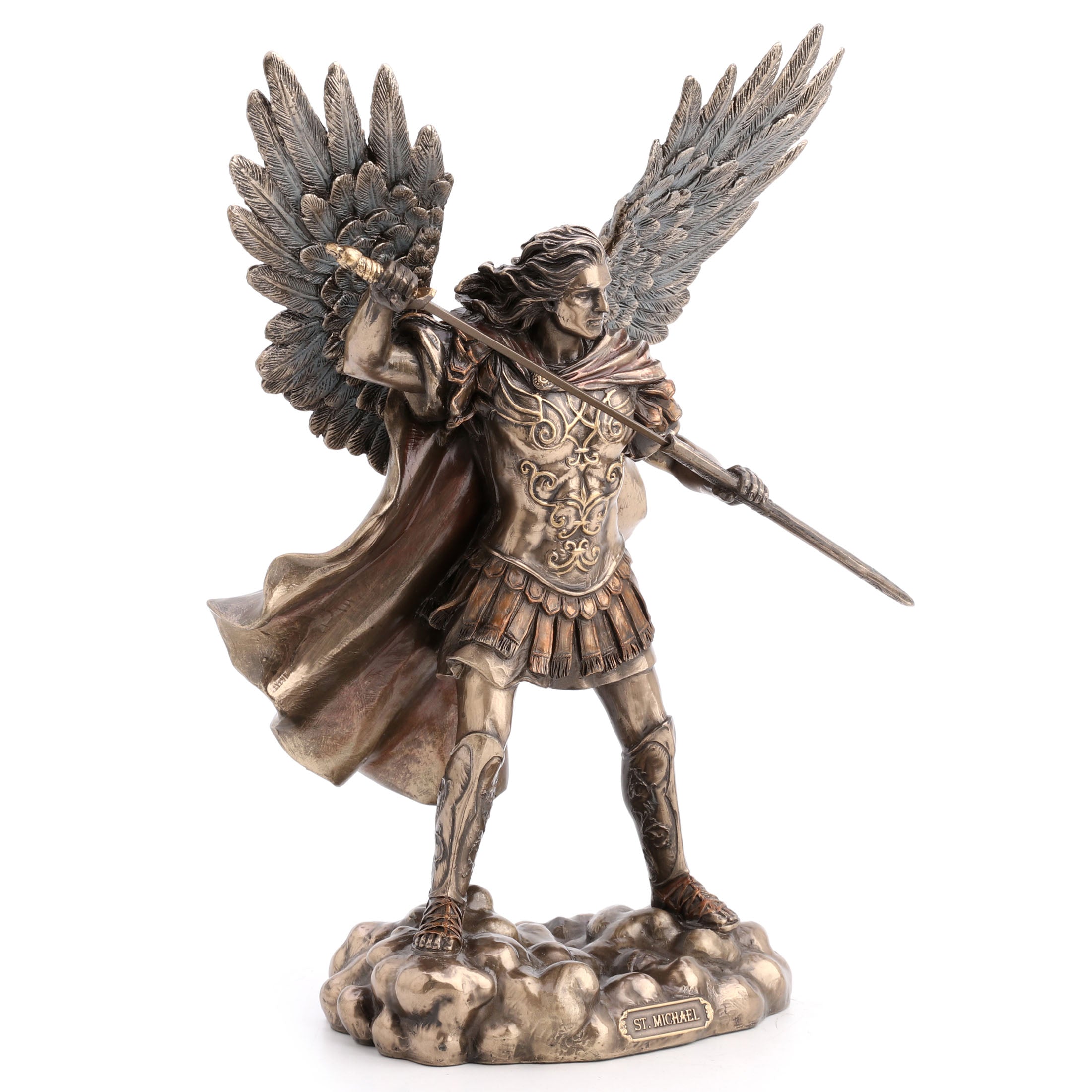 Archangel Saint Michael Unsheathing The Sword