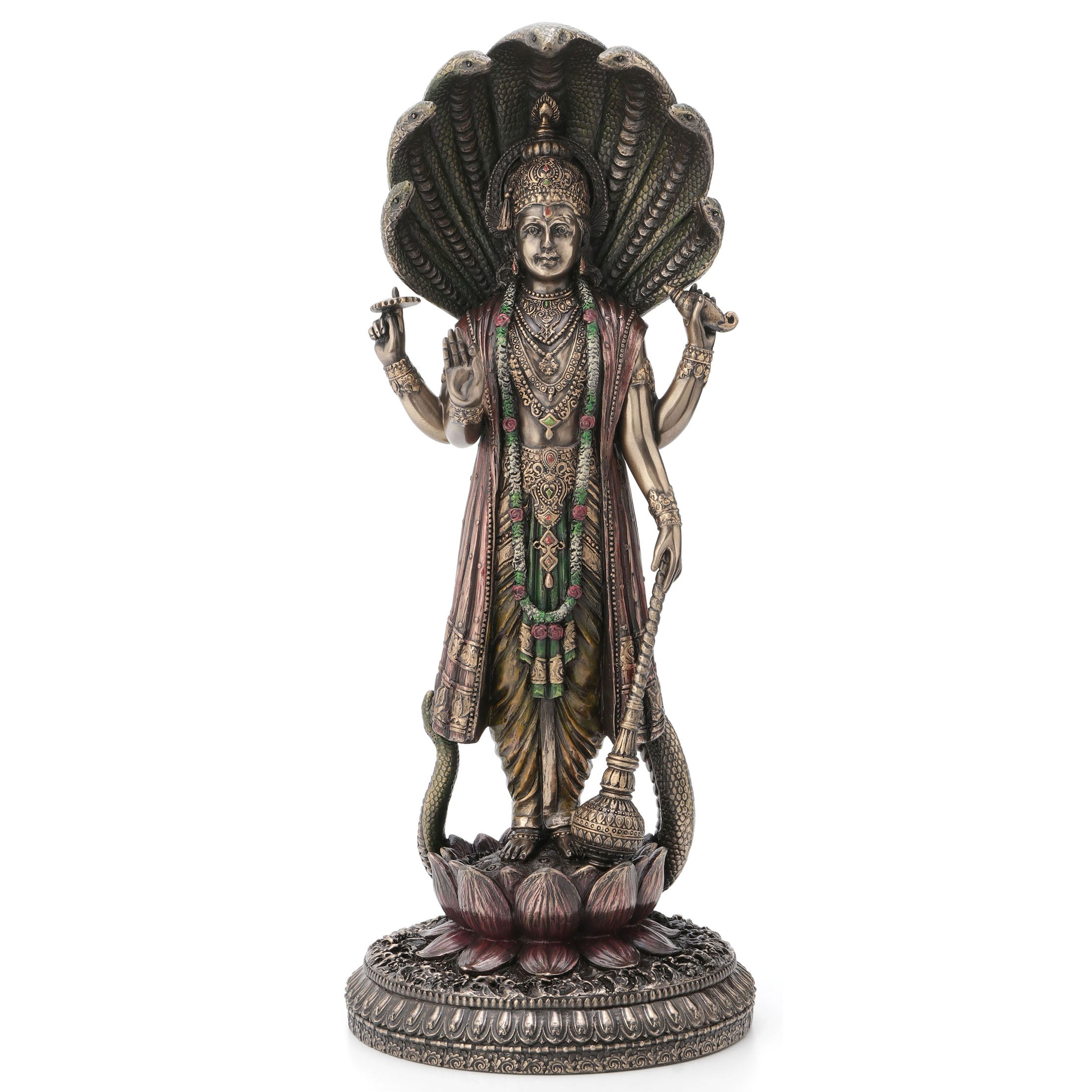 Standing Vishnu With Shesha