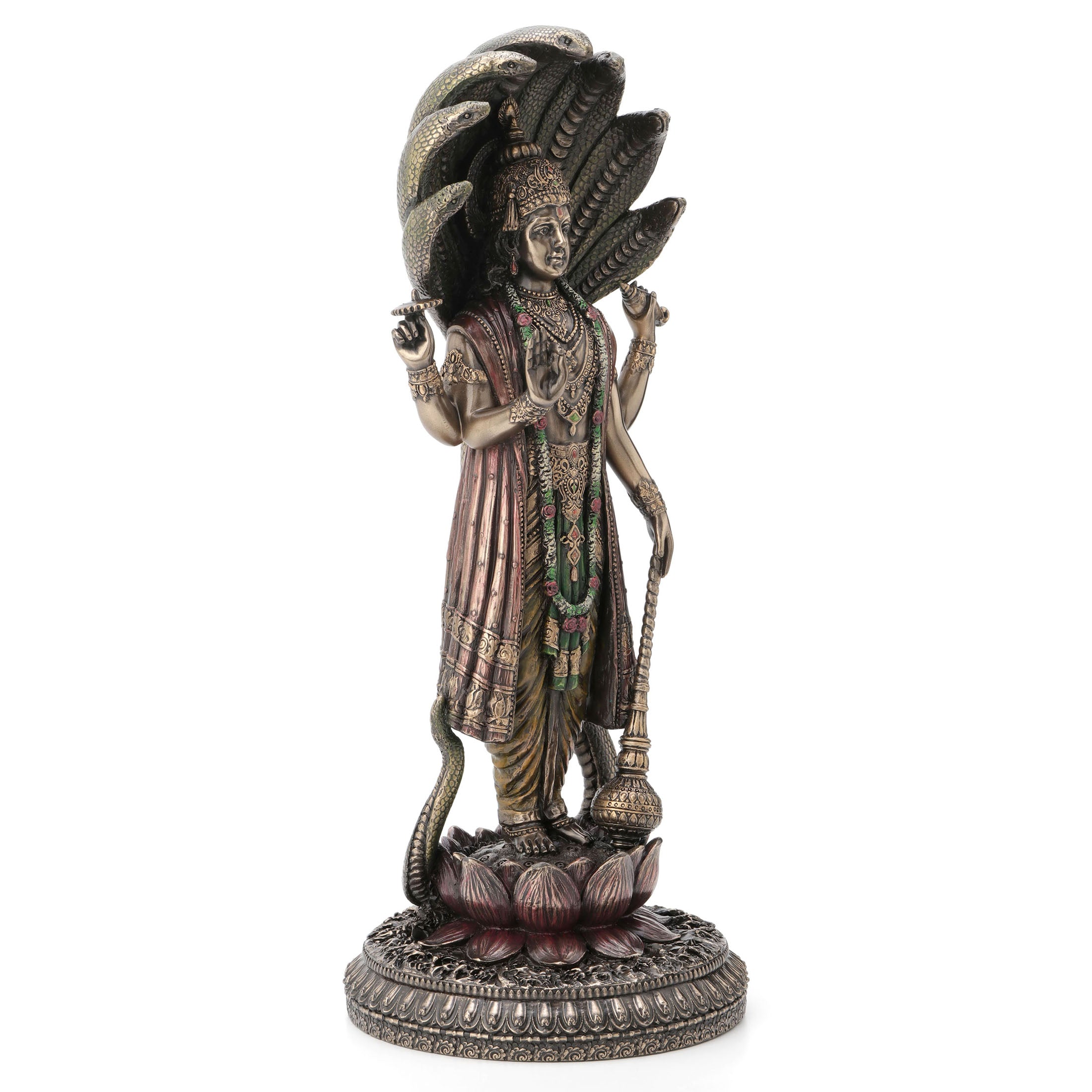 Standing Vishnu With Shesha