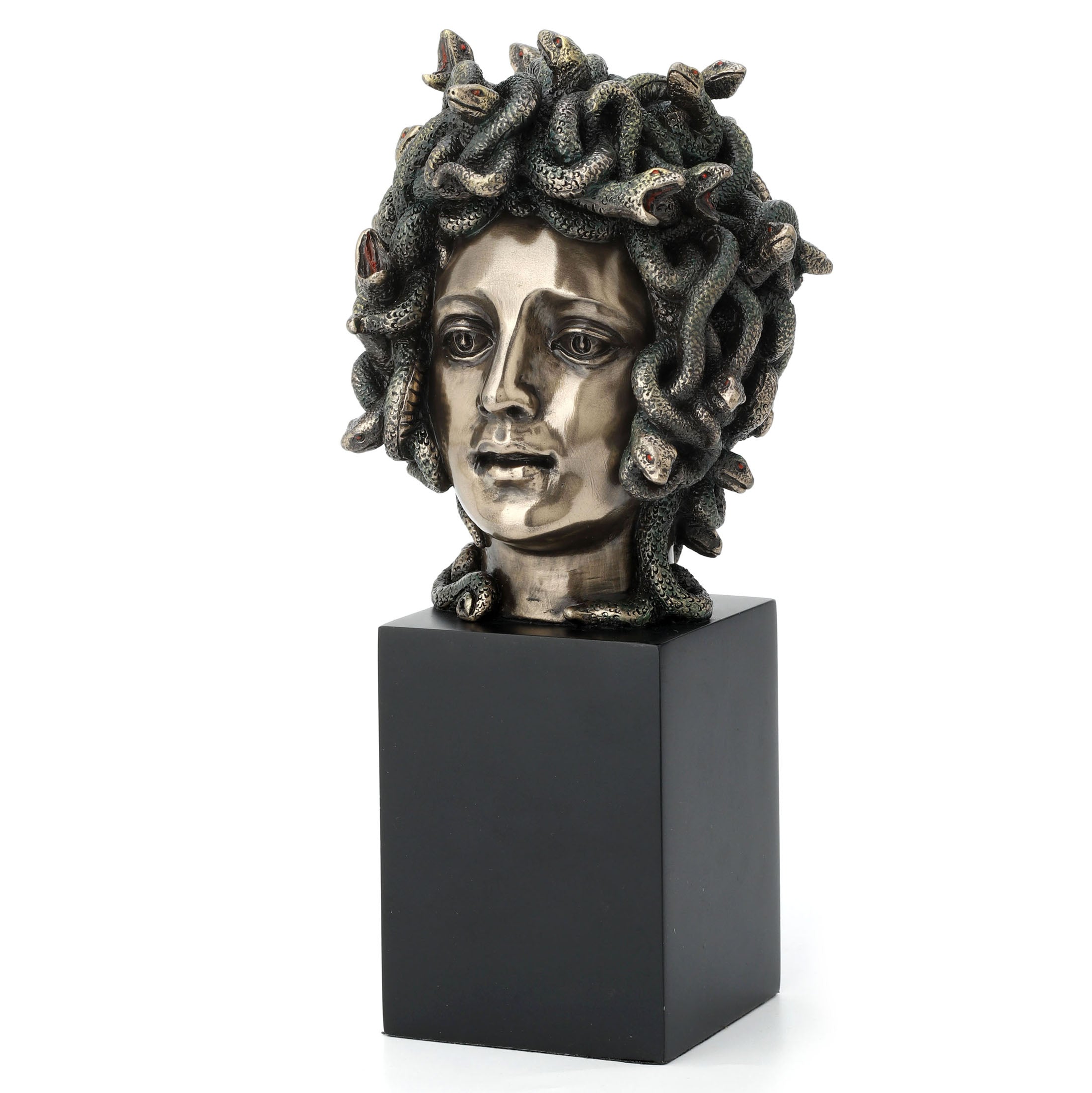 Medusa Head On Plinth