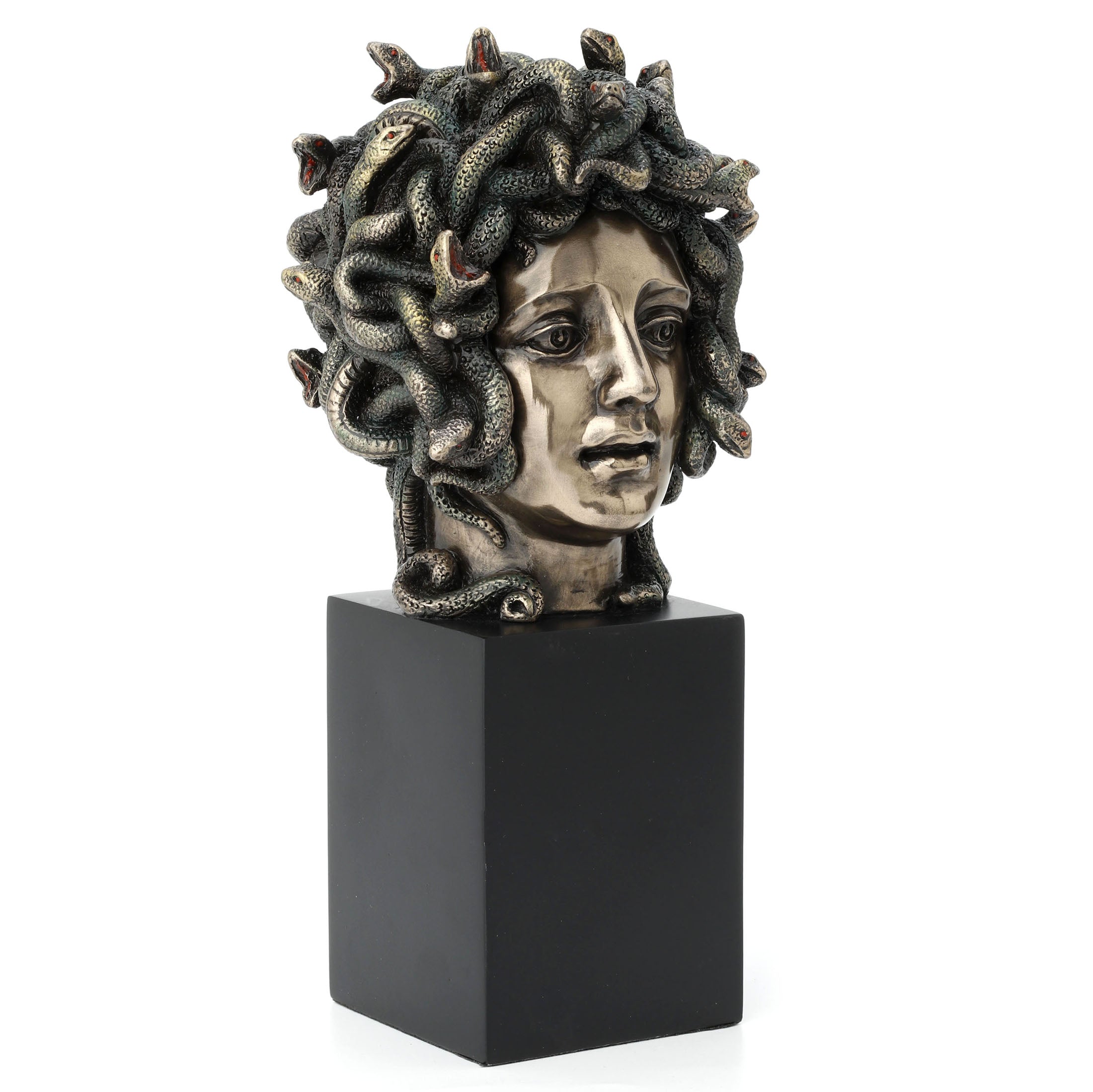 Medusa Head On Plinth