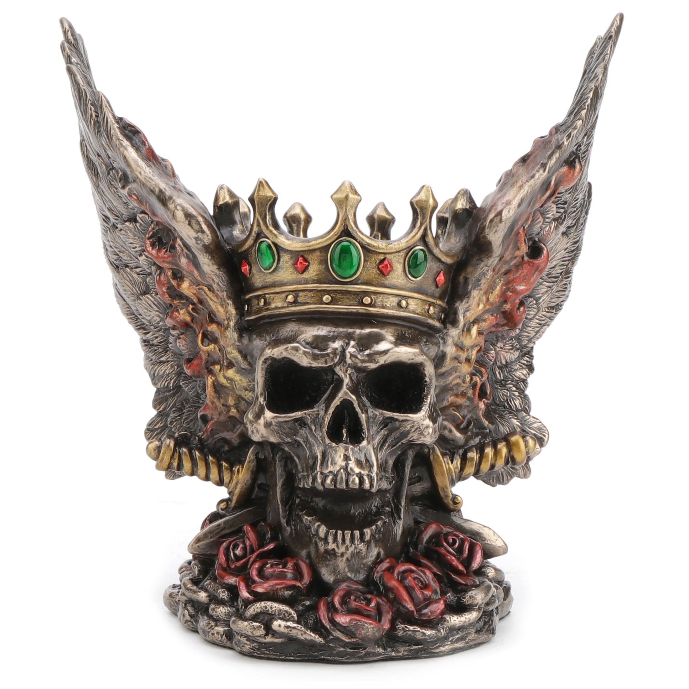 Flame Wings Skull Monarch