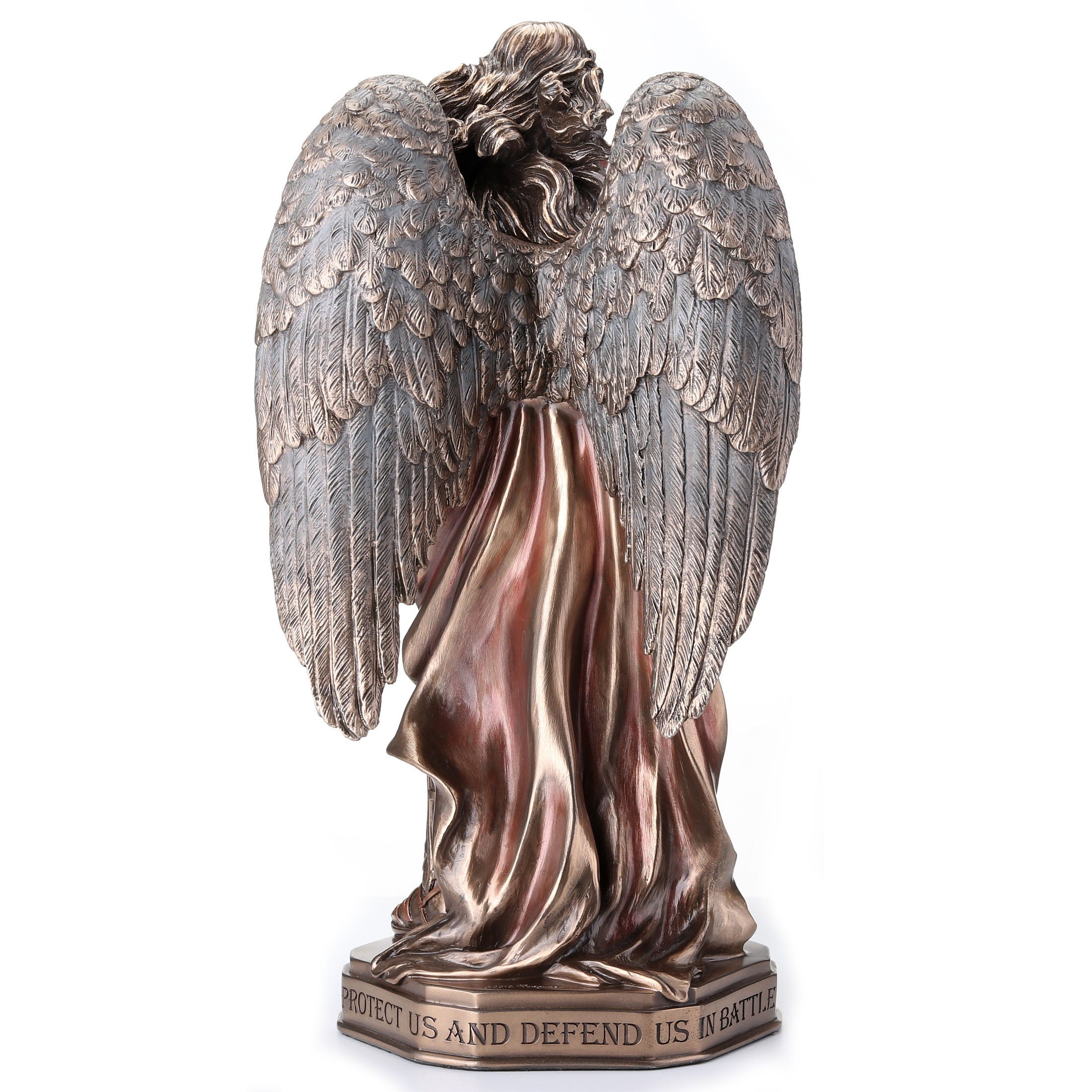 Saint Michael Sword And Shield With Base