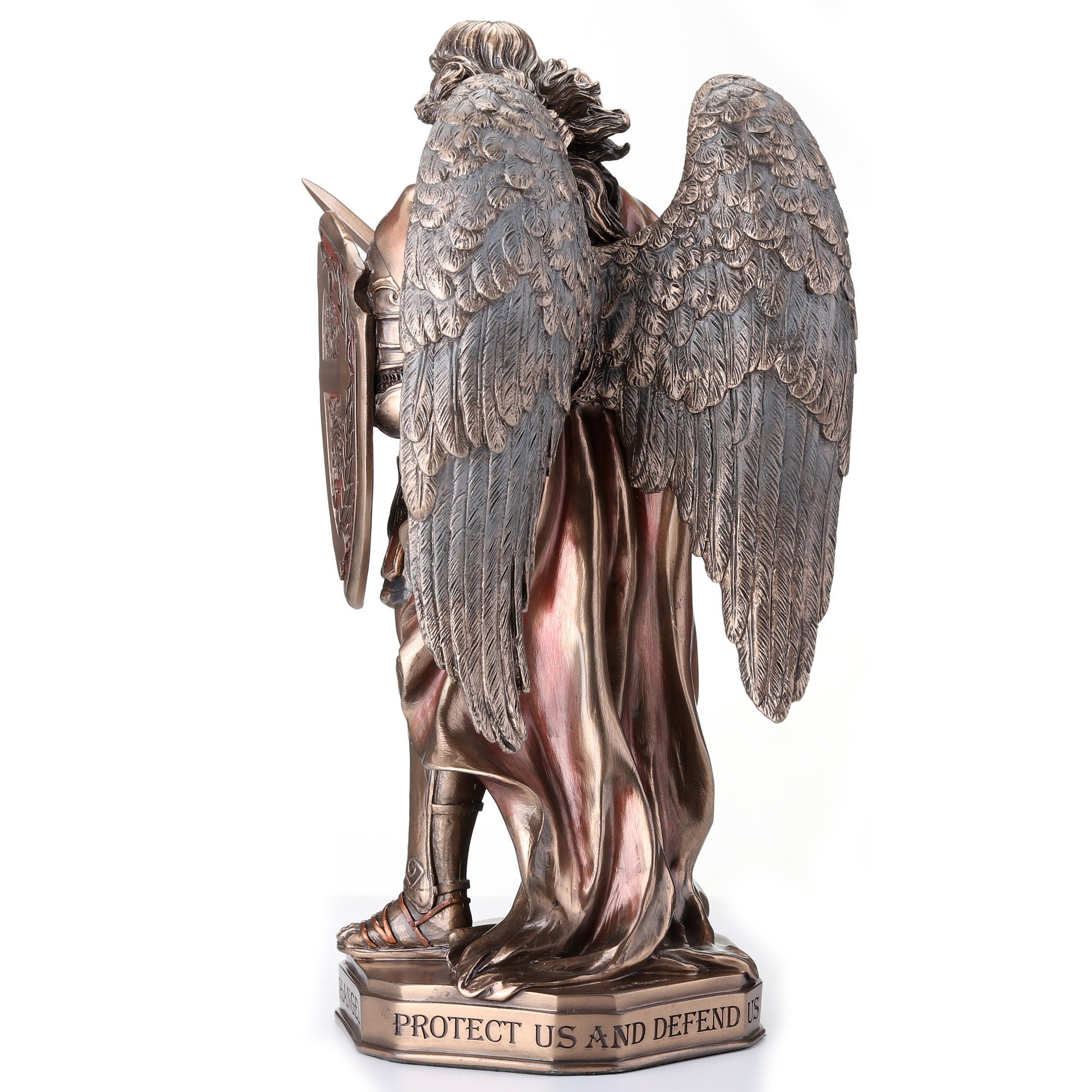 Saint Michael Sword And Shield With Base