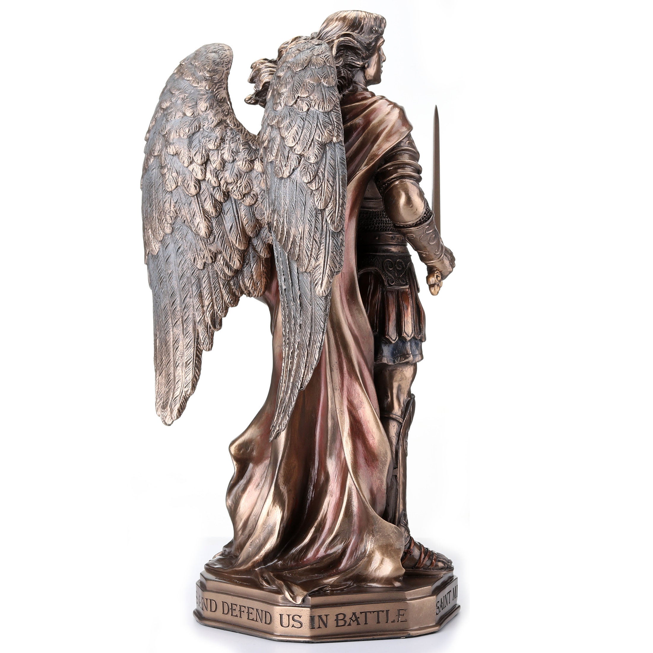 Saint Michael Sword And Shield With Base
