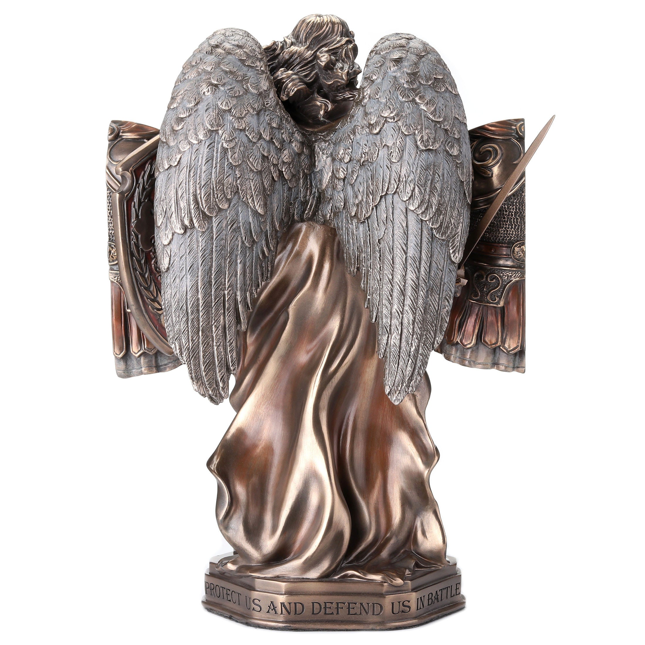 Armored Archangel Saint Michael Triptych