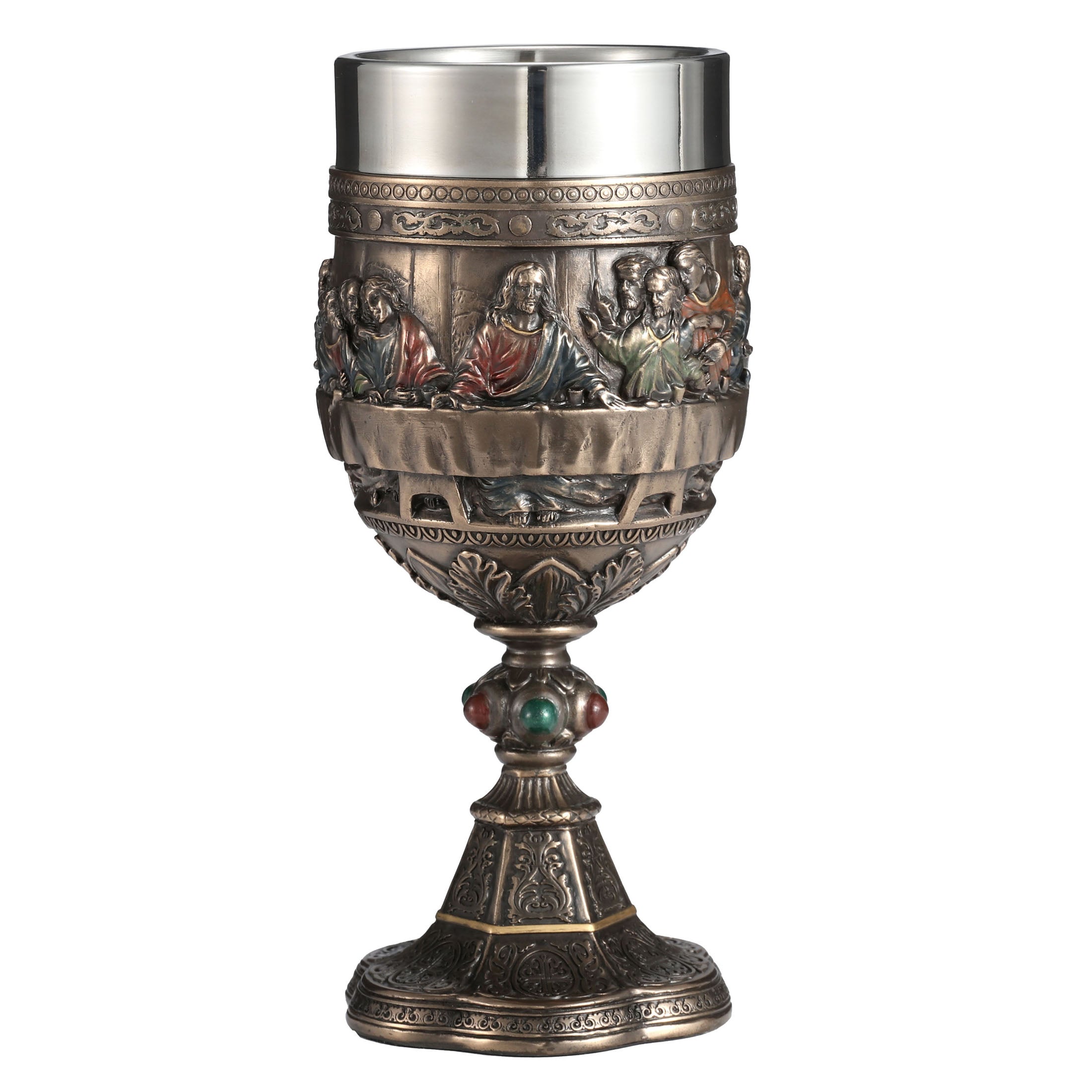 Last Supper Kiddush Shabbat Cup Chalice