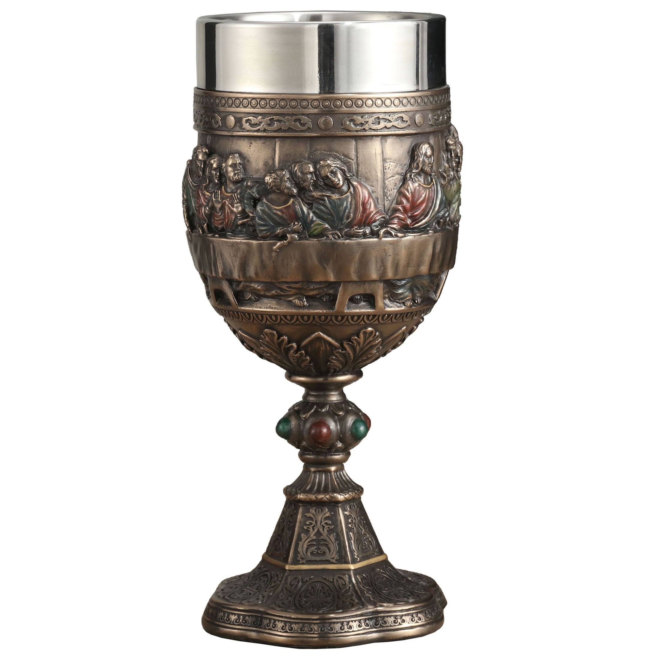 Last Supper Kiddush Shabbat Cup Chalice