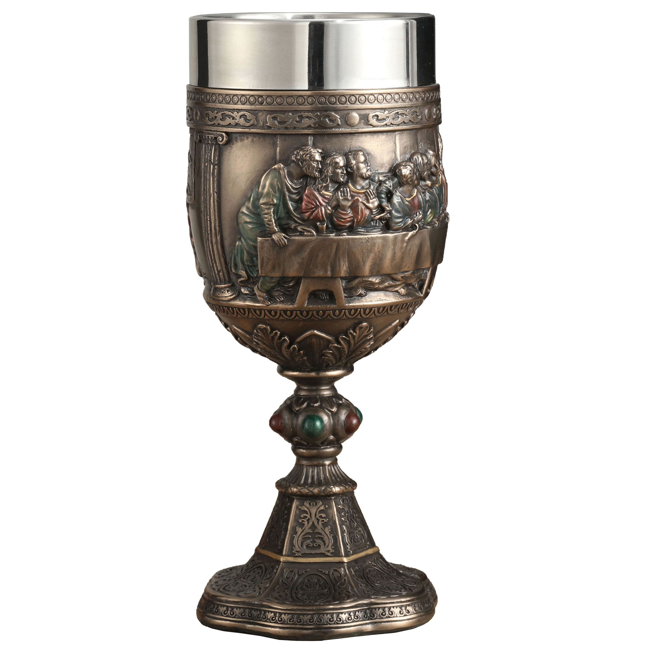 Last Supper Kiddush Shabbat Cup Chalice