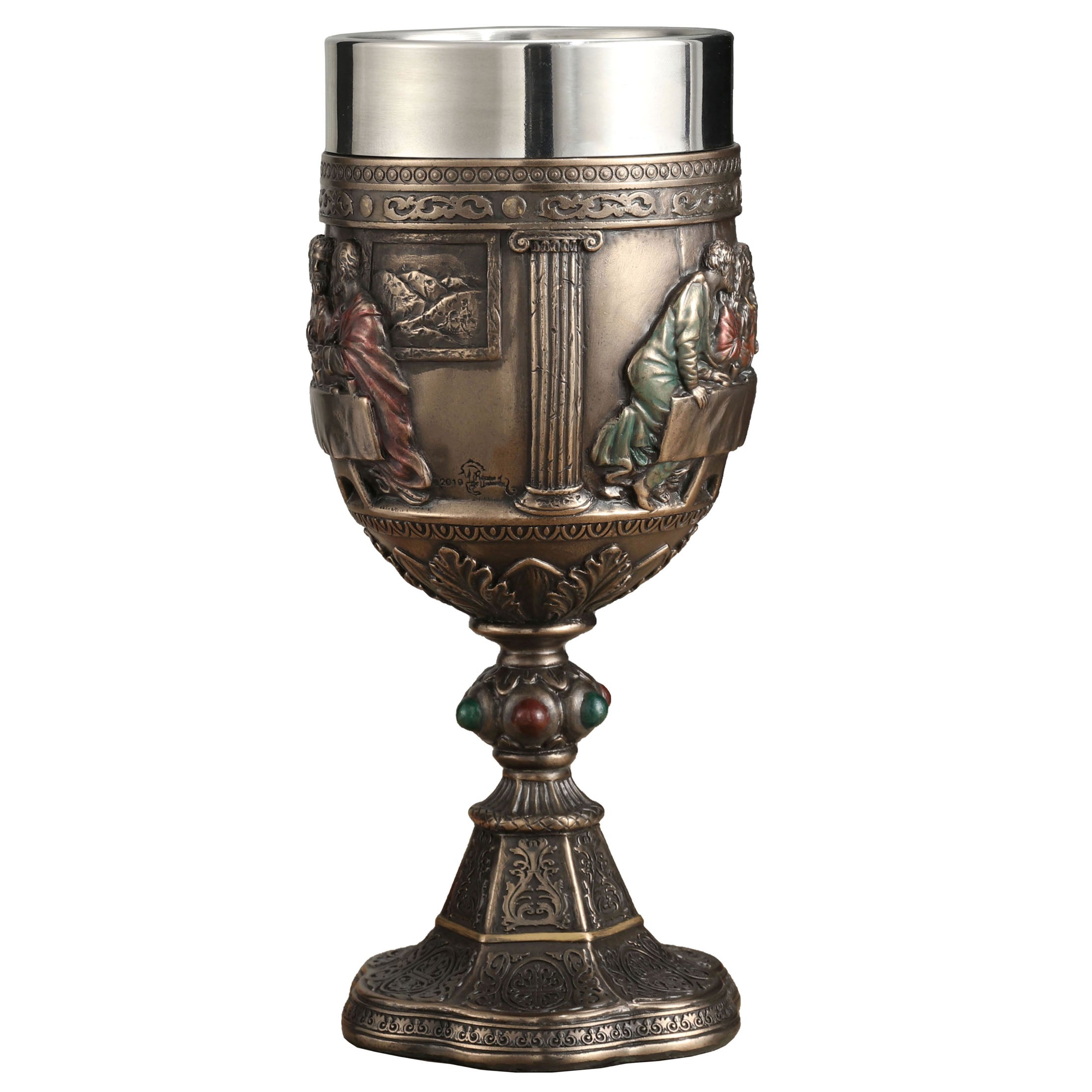 Last Supper Kiddush Shabbat Cup Chalice