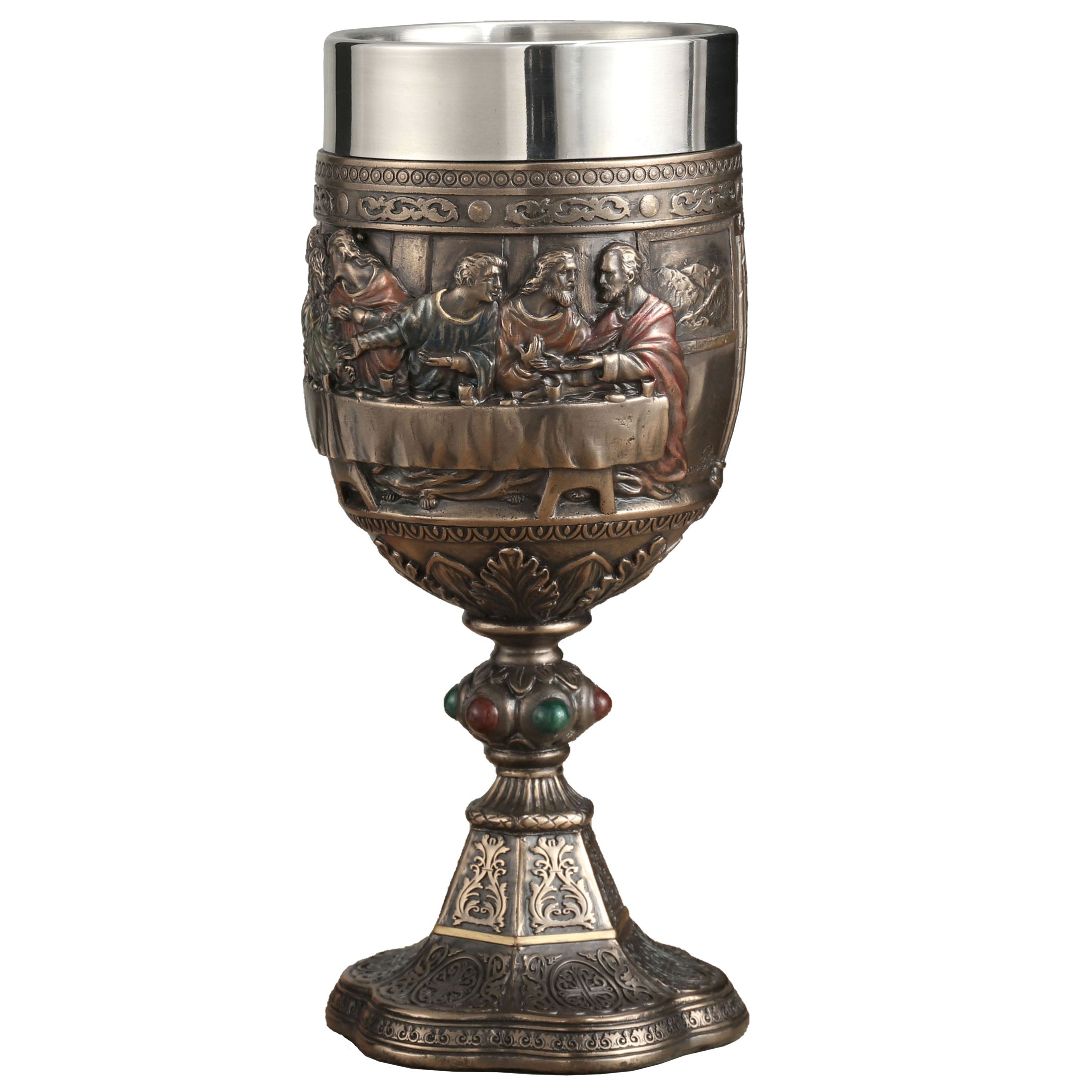 Last Supper Kiddush Shabbat Cup Chalice