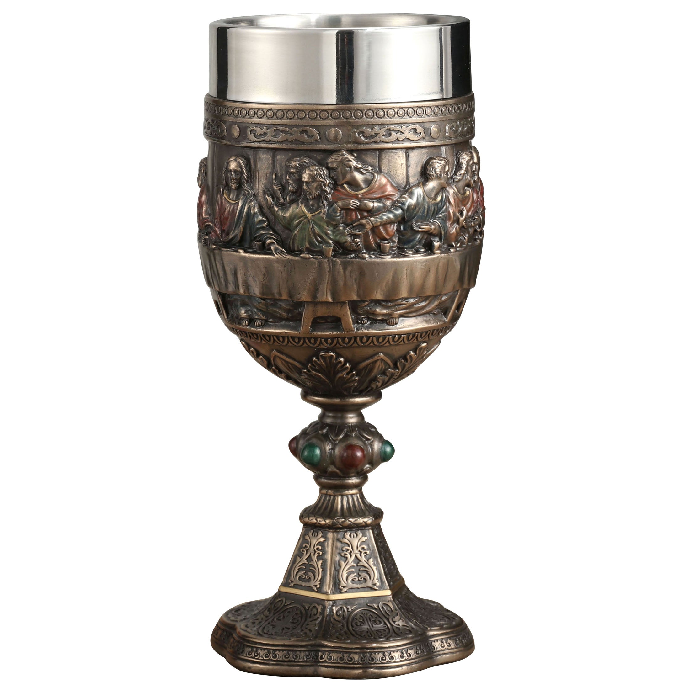 Last Supper Kiddush Shabbat Cup Chalice