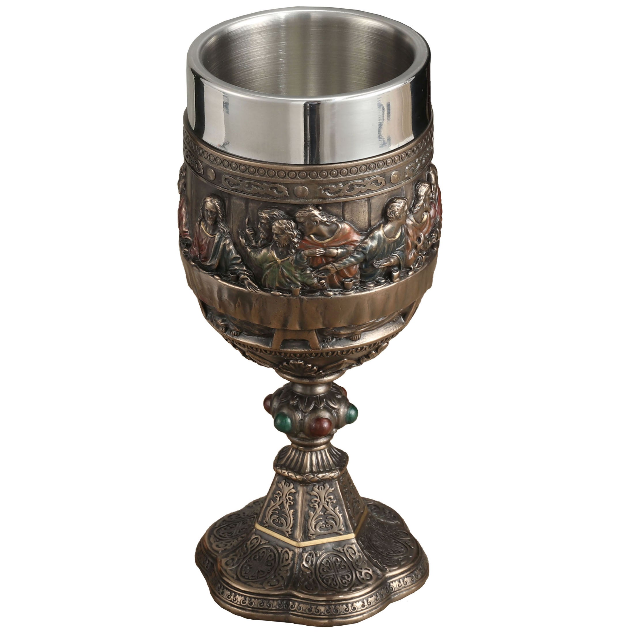 Last Supper Kiddush Shabbat Cup Chalice