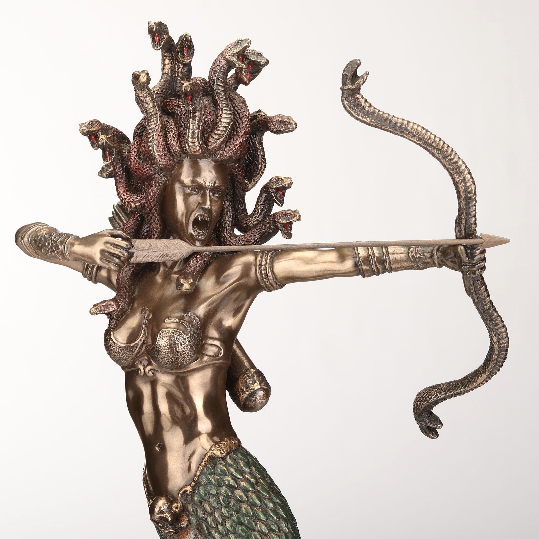 Furious Medusa Shooting Arrow