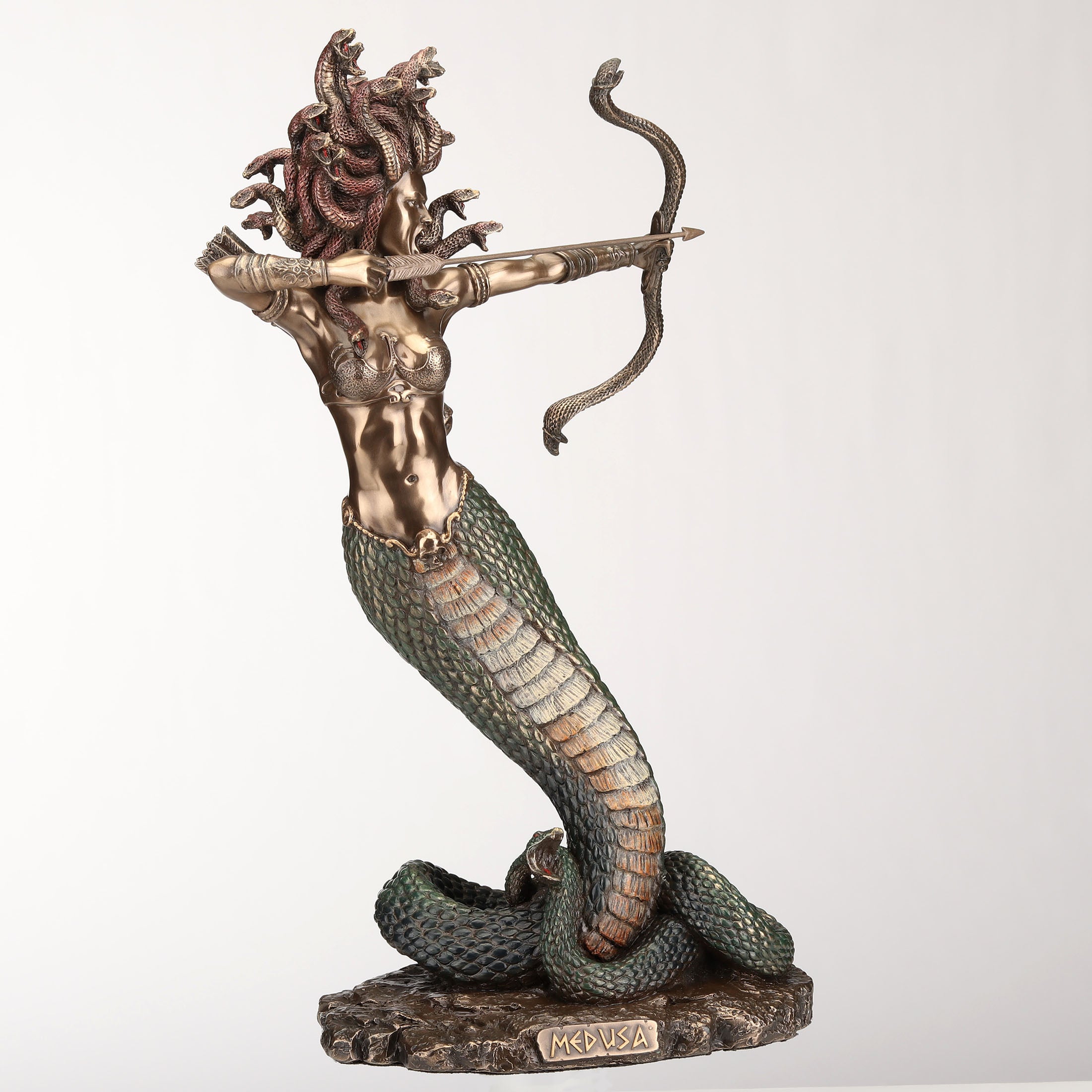 Furious Medusa Shooting Arrow