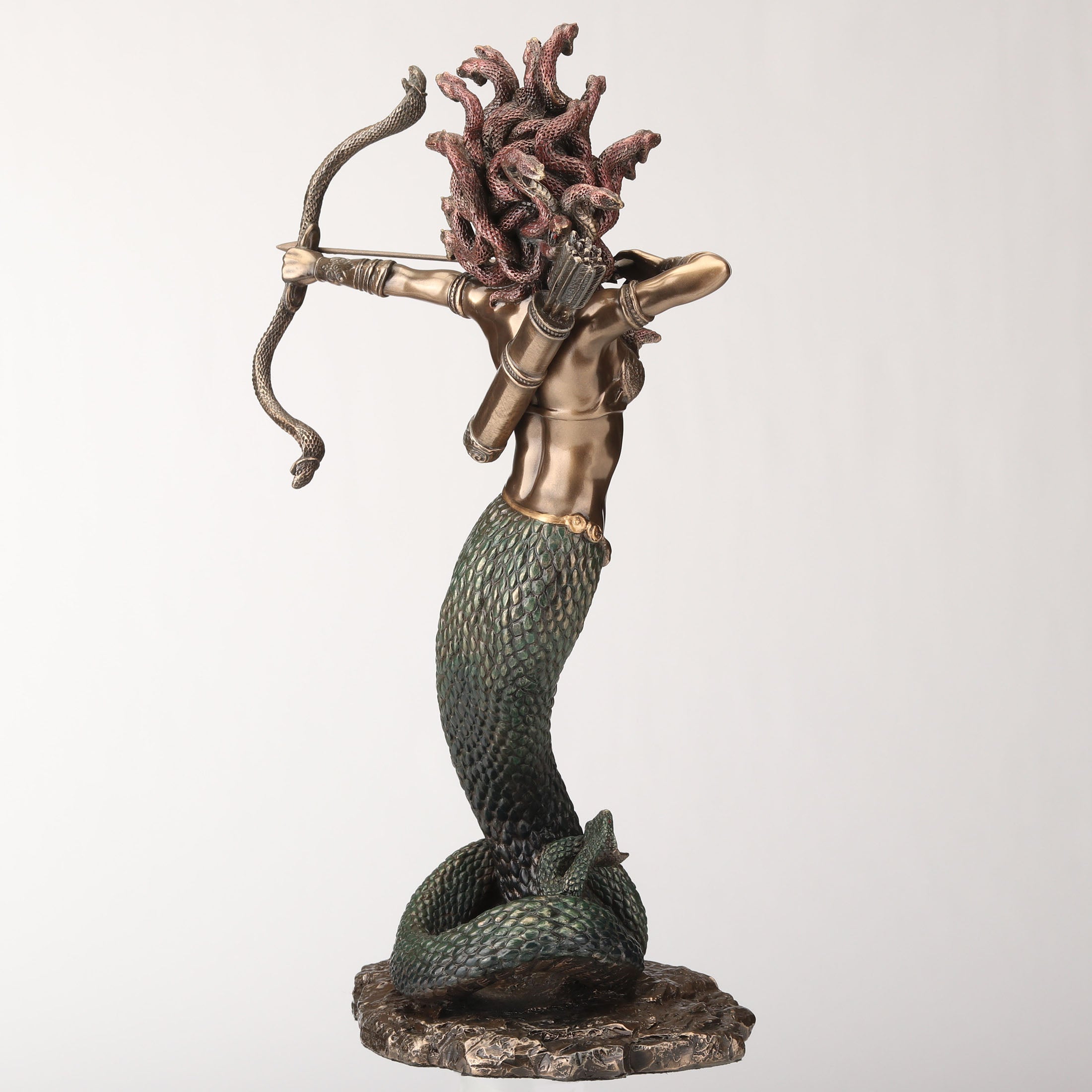 Furious Medusa Shooting Arrow