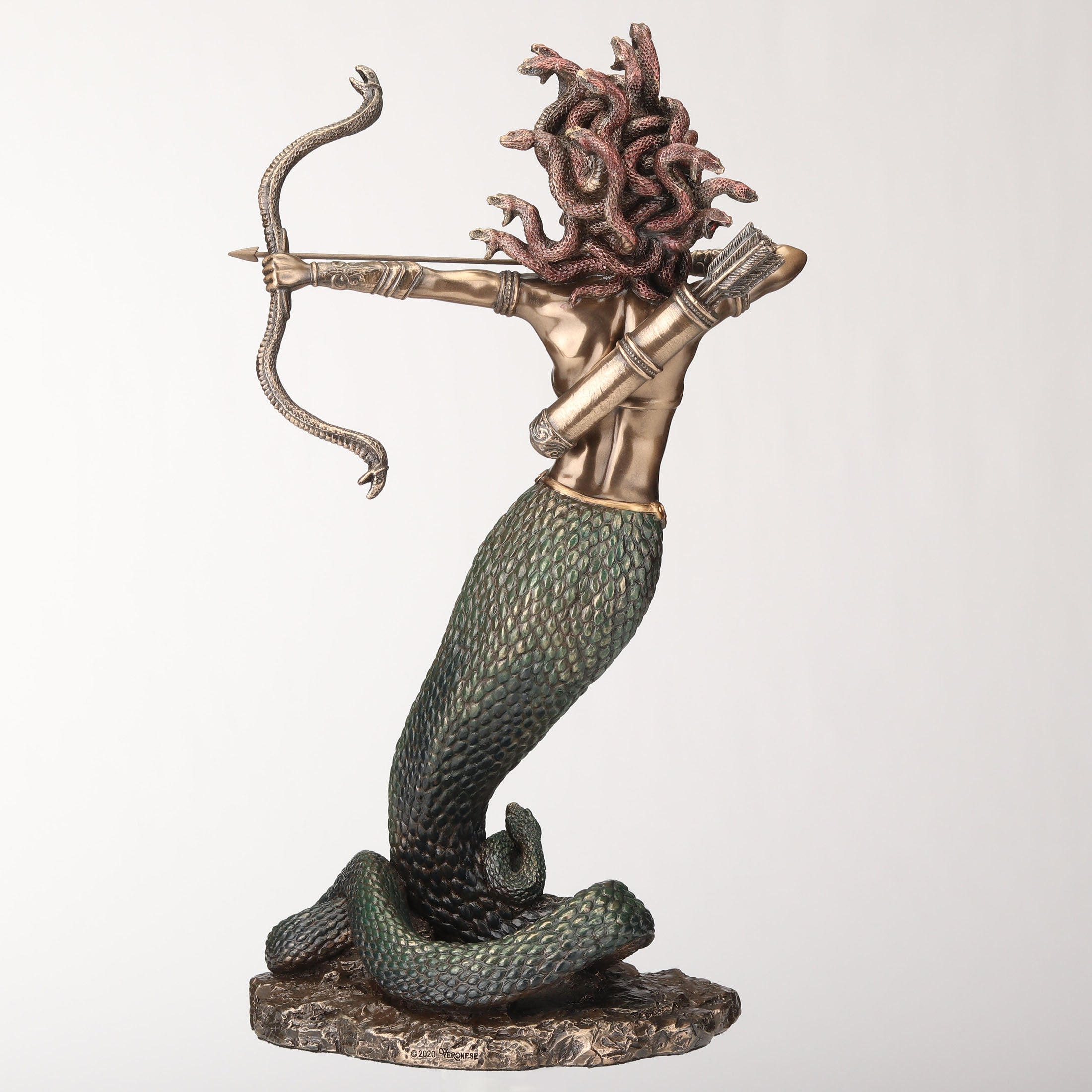 Furious Medusa Shooting Arrow