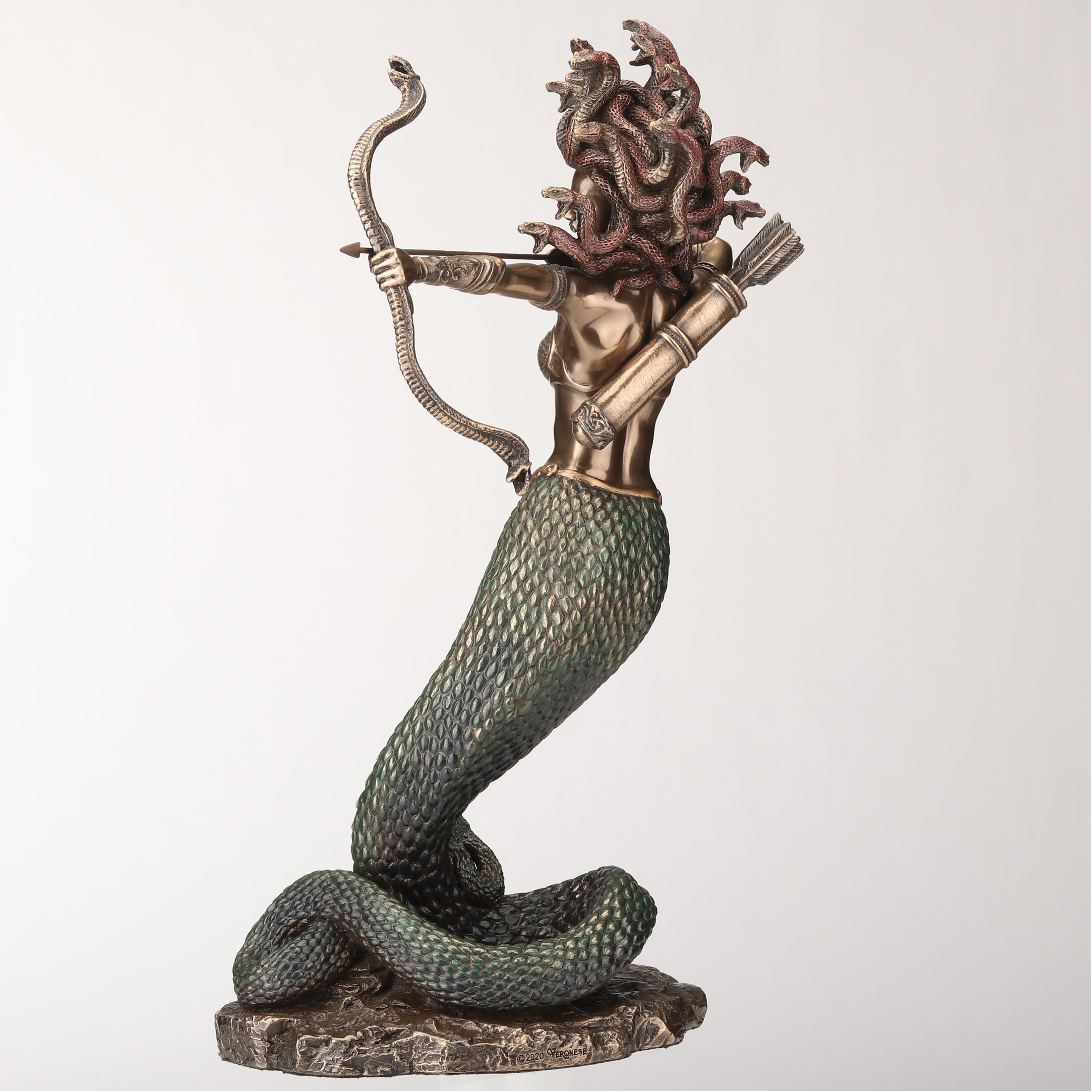 Furious Medusa Shooting Arrow