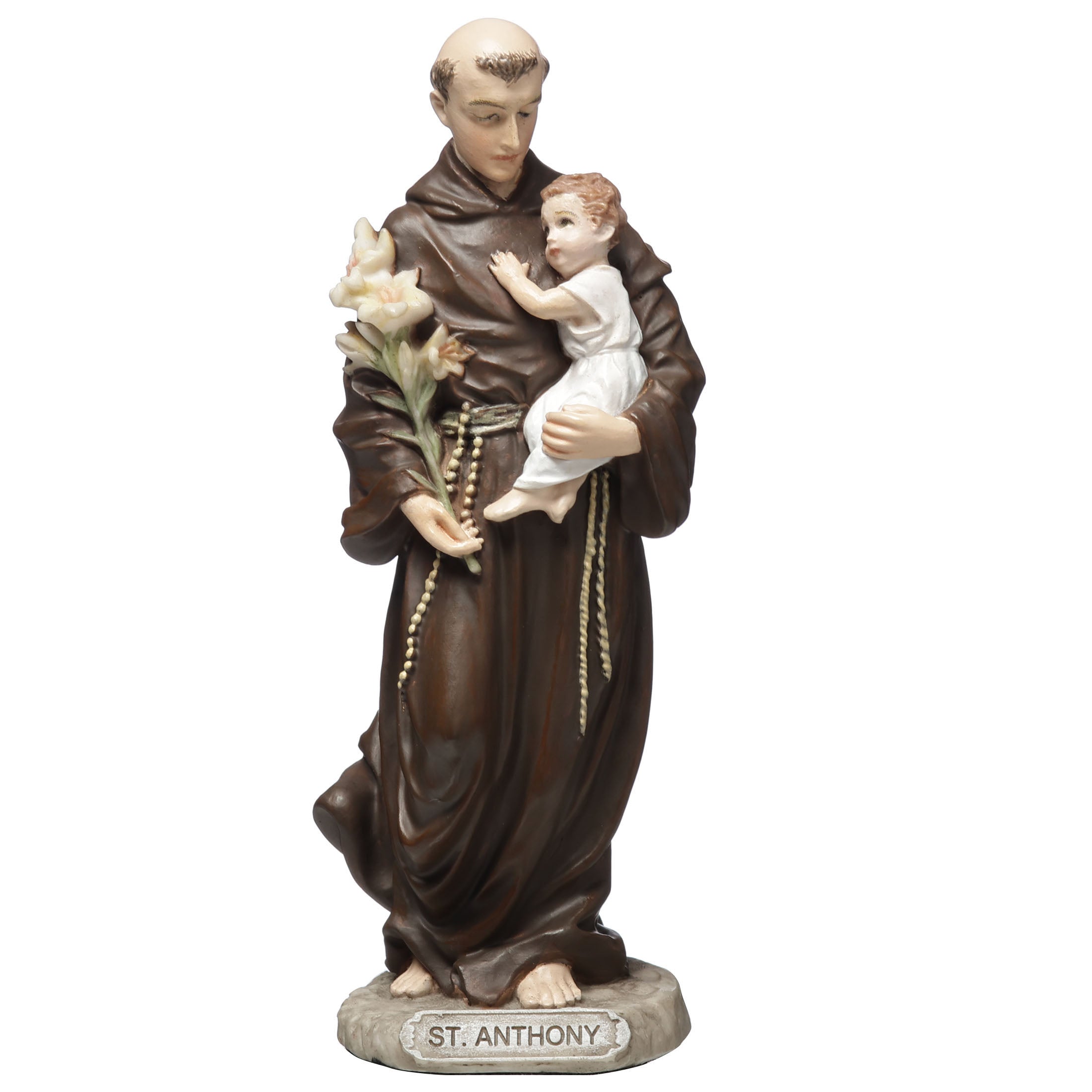Saint Anthony Of Padua Holding Child Jesus