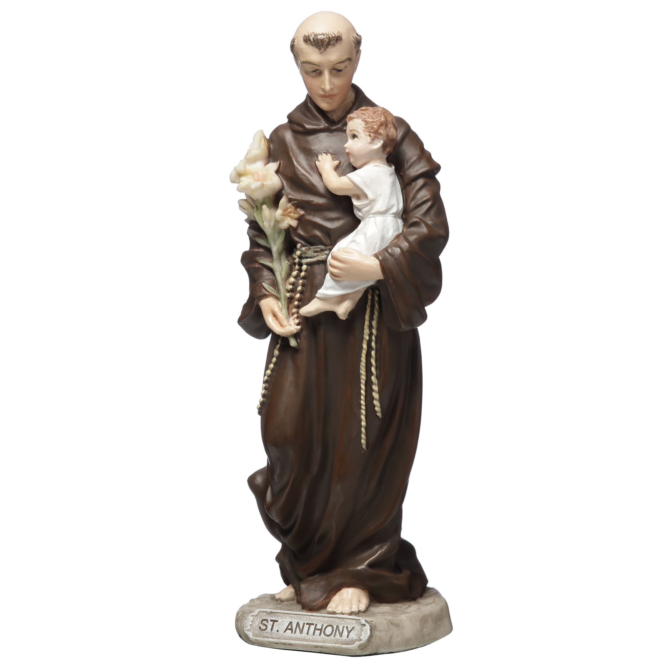 Saint Anthony Of Padua Holding Child Jesus