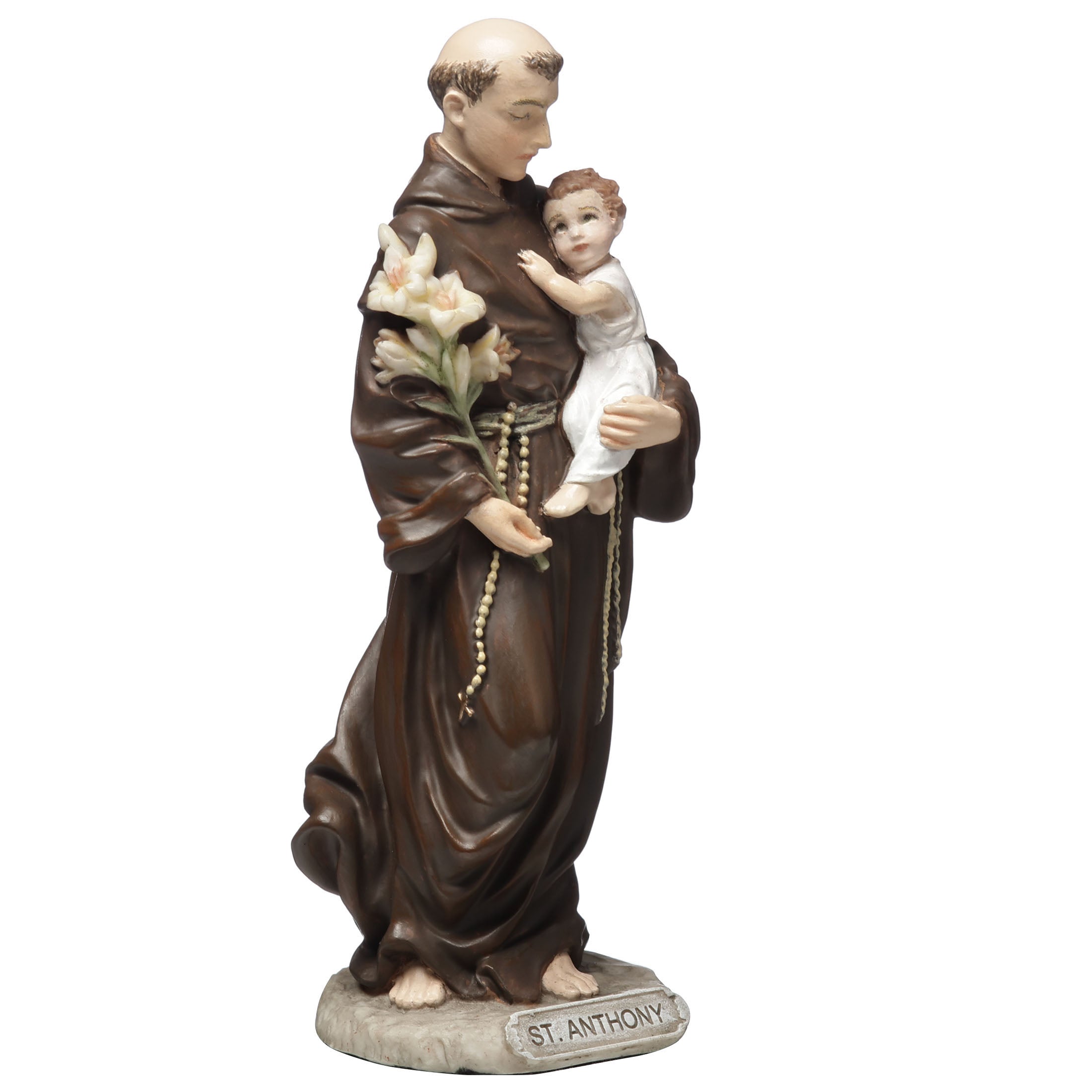 Saint Anthony Of Padua Holding Child Jesus