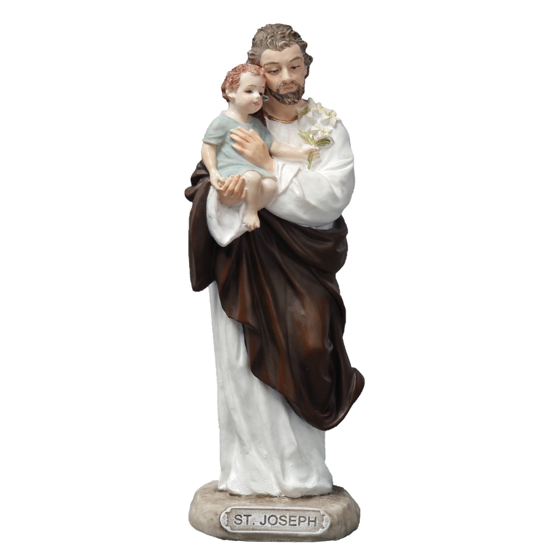 Saint Joseph Holding Baby Jesus