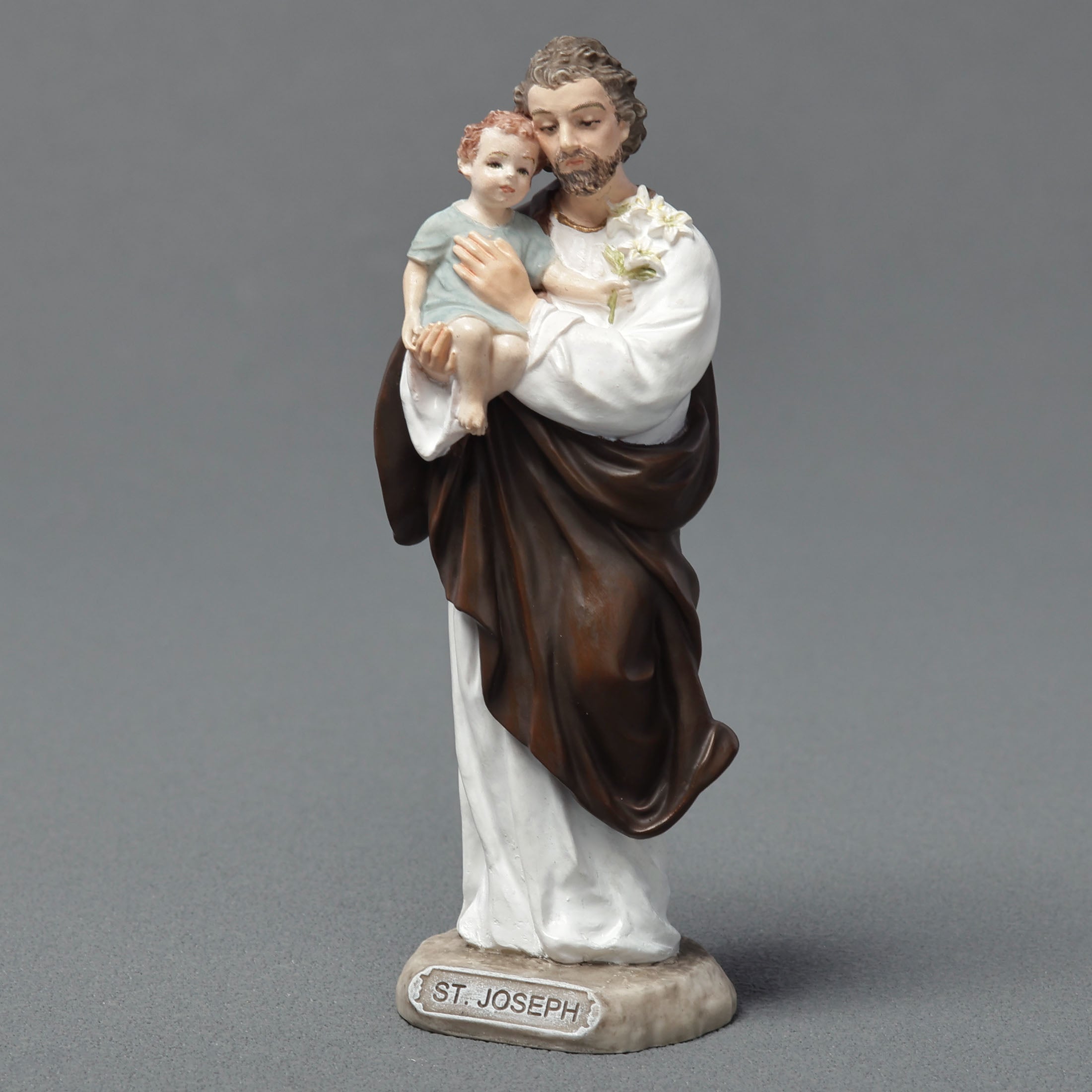 Saint Joseph Holding Baby Jesus