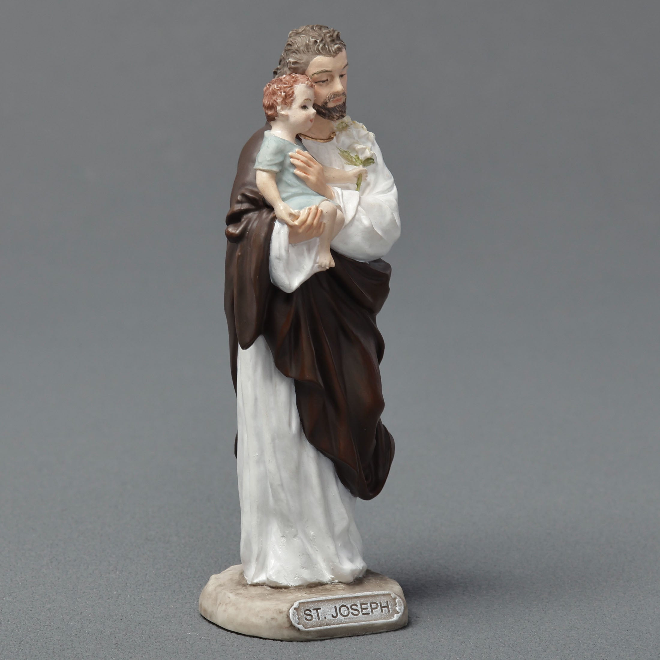 Saint Joseph Holding Baby Jesus
