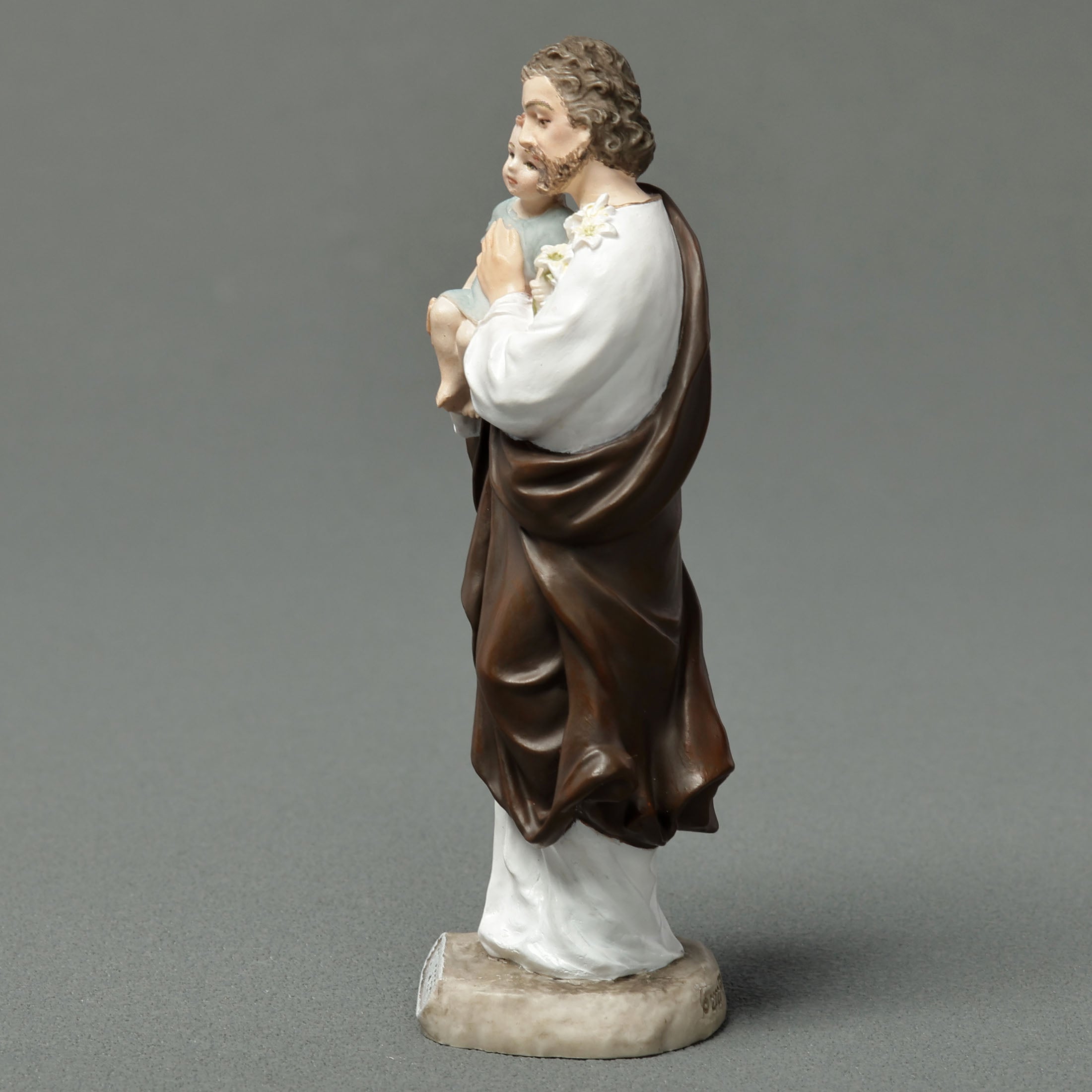 Saint Joseph Holding Baby Jesus