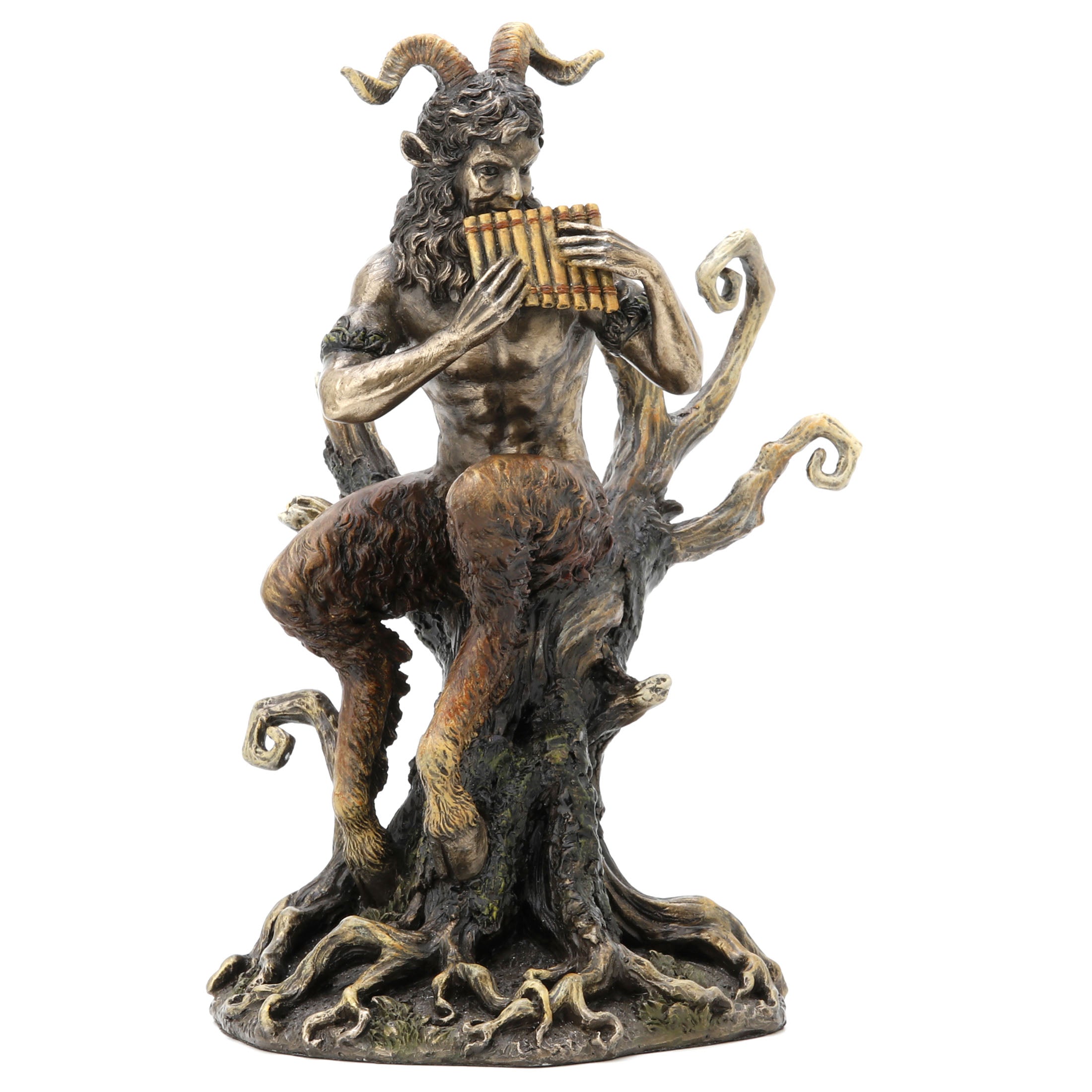 Pan Playing Flute