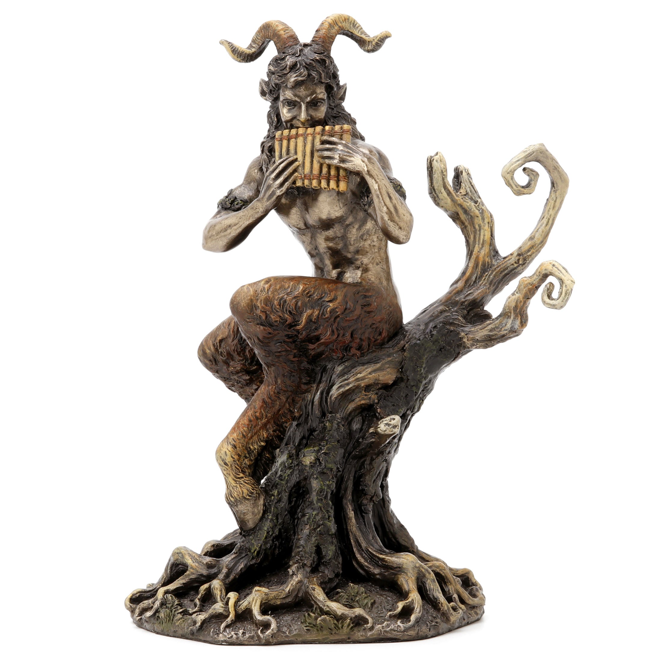 Pan Playing Flute