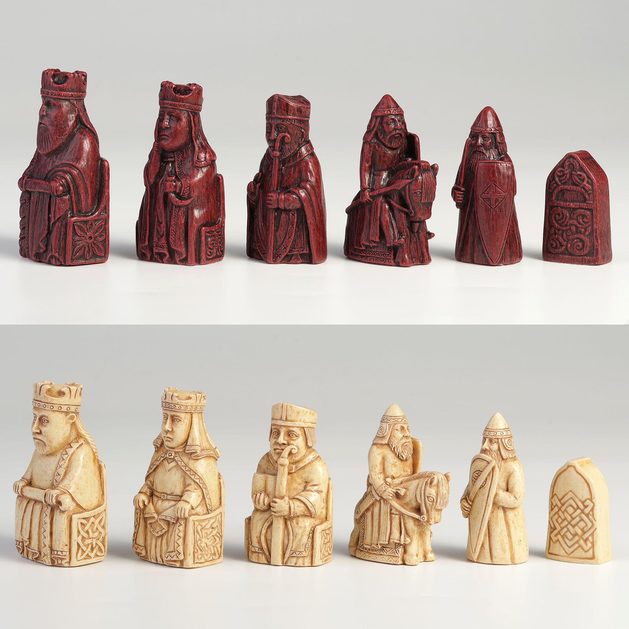Isle Of Lewis Style Chessmen (32 pcs per set, No Board)