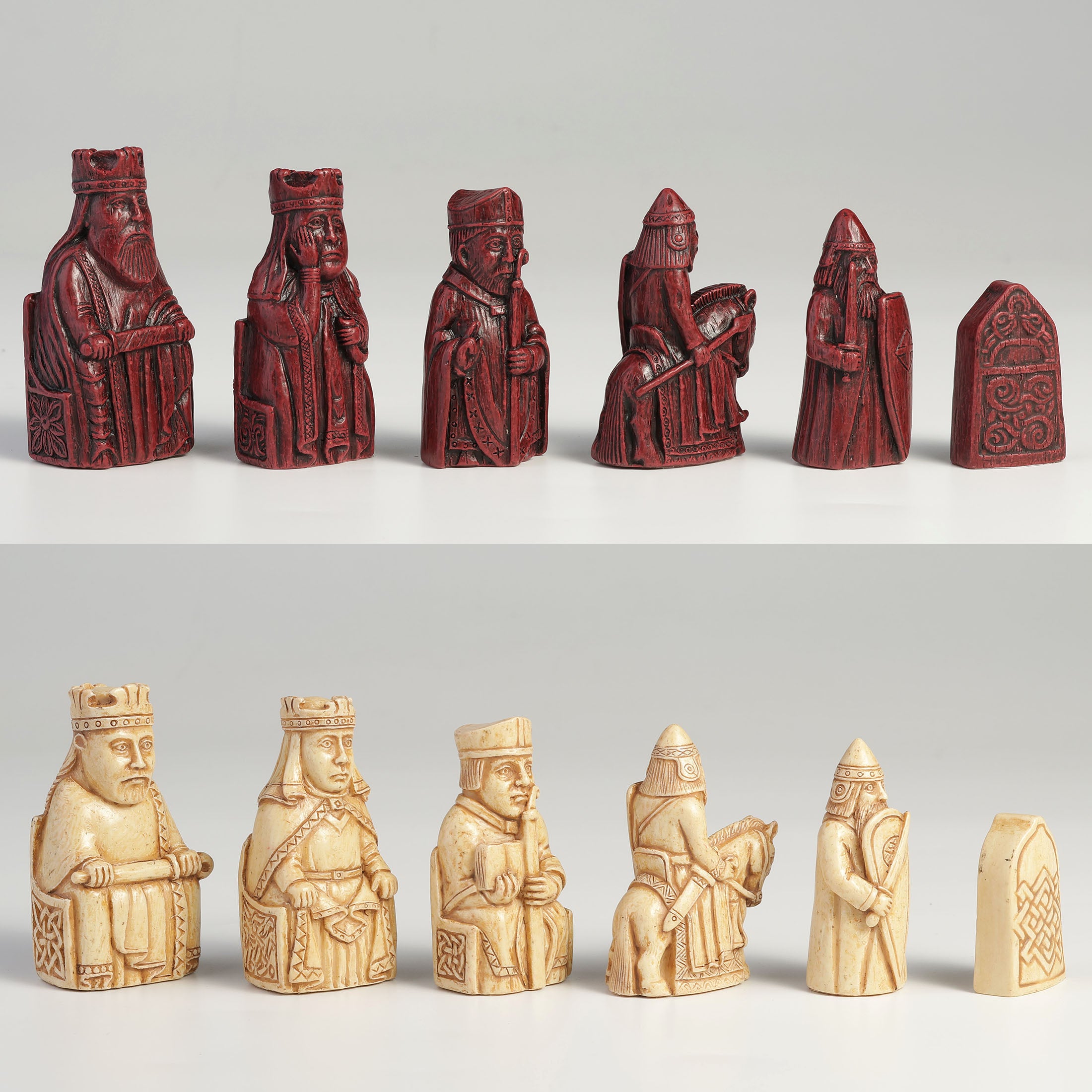 Isle Of Lewis Style Chessmen (32 pcs per set, No Board)