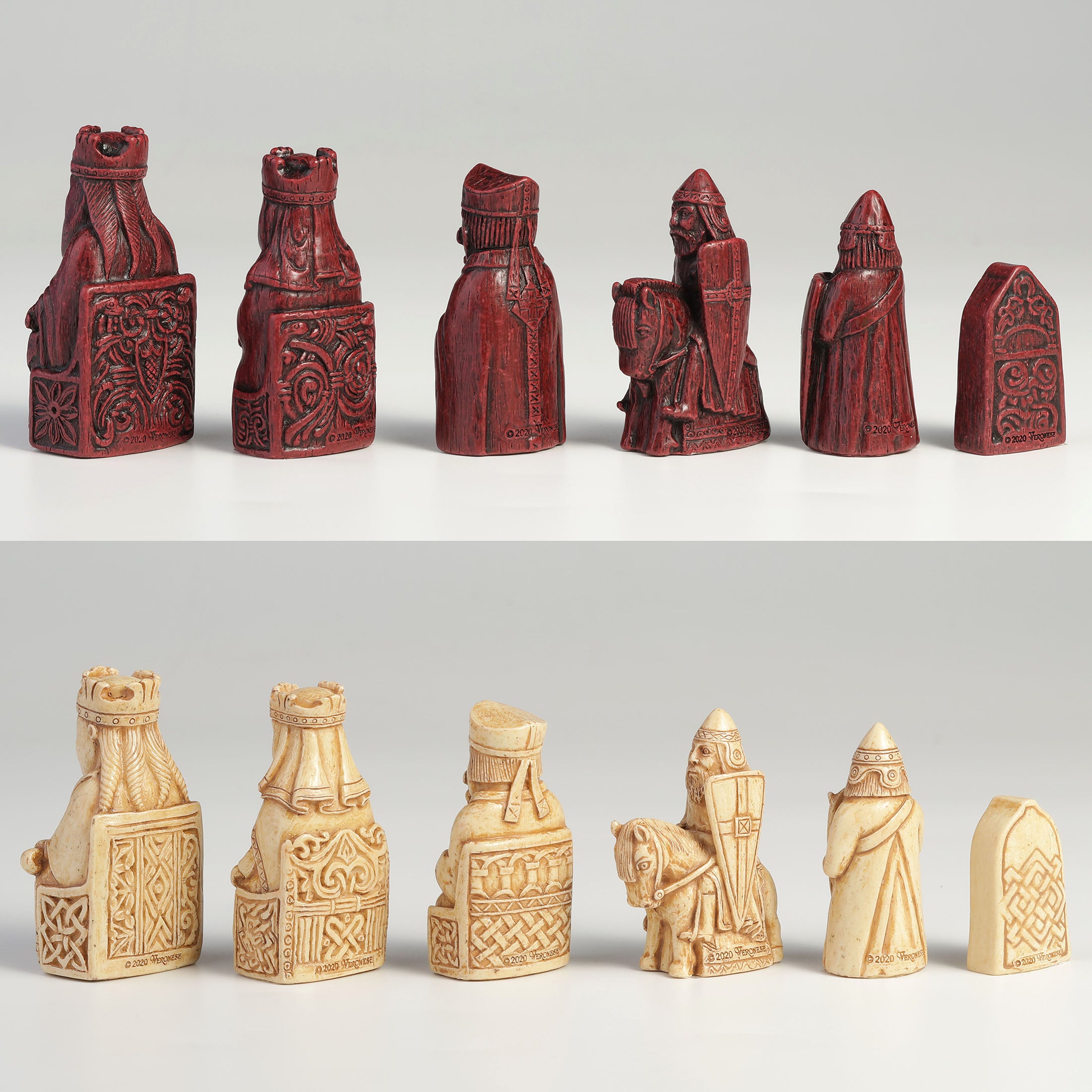 Isle Of Lewis Style Chessmen (32 pcs per set, No Board)