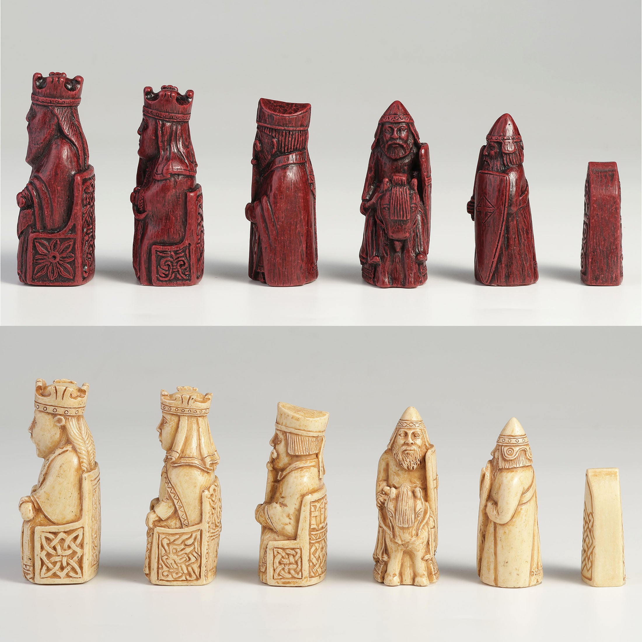 Isle Of Lewis Style Chessmen (32 pcs per set, No Board)