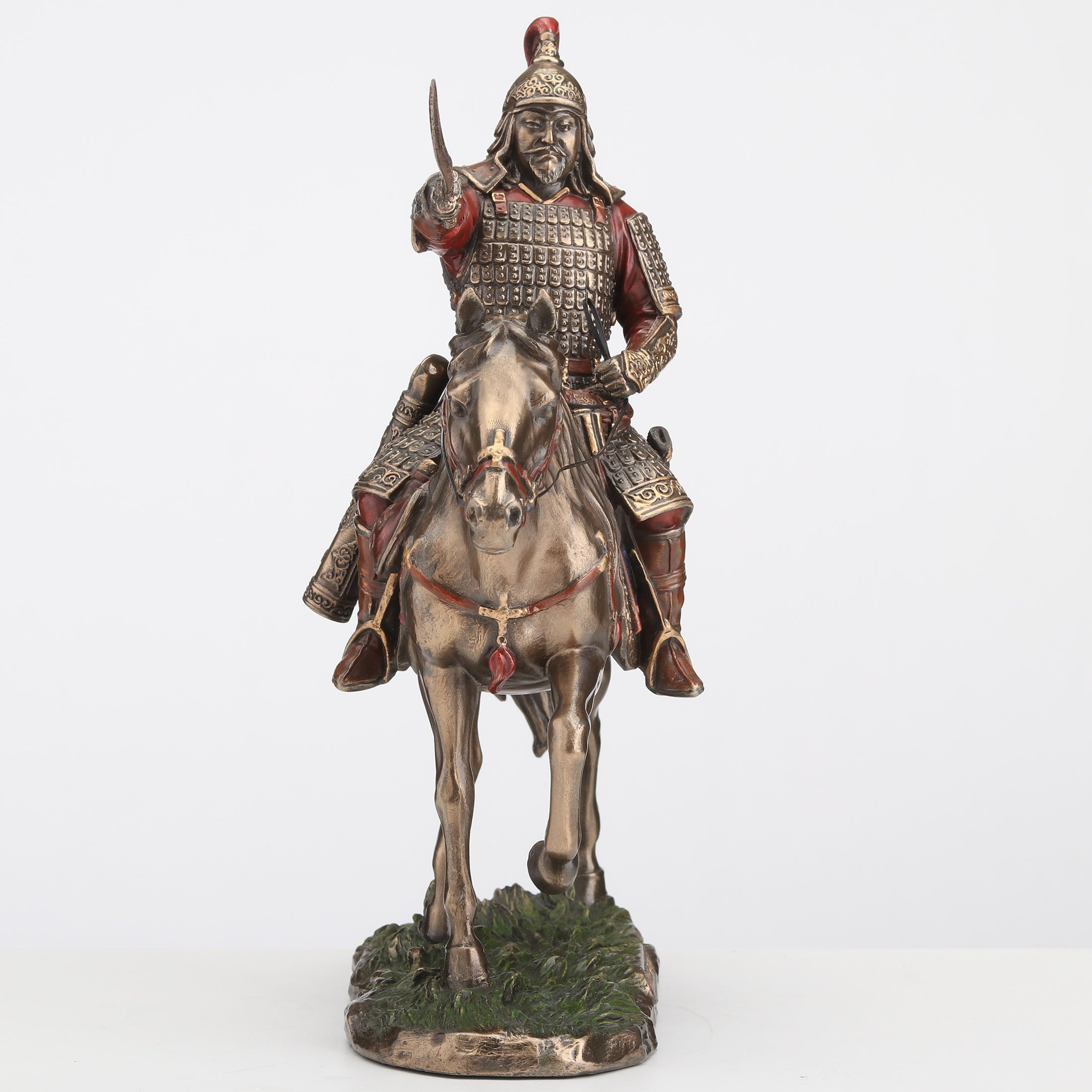 Genghis Khan On Horse Back