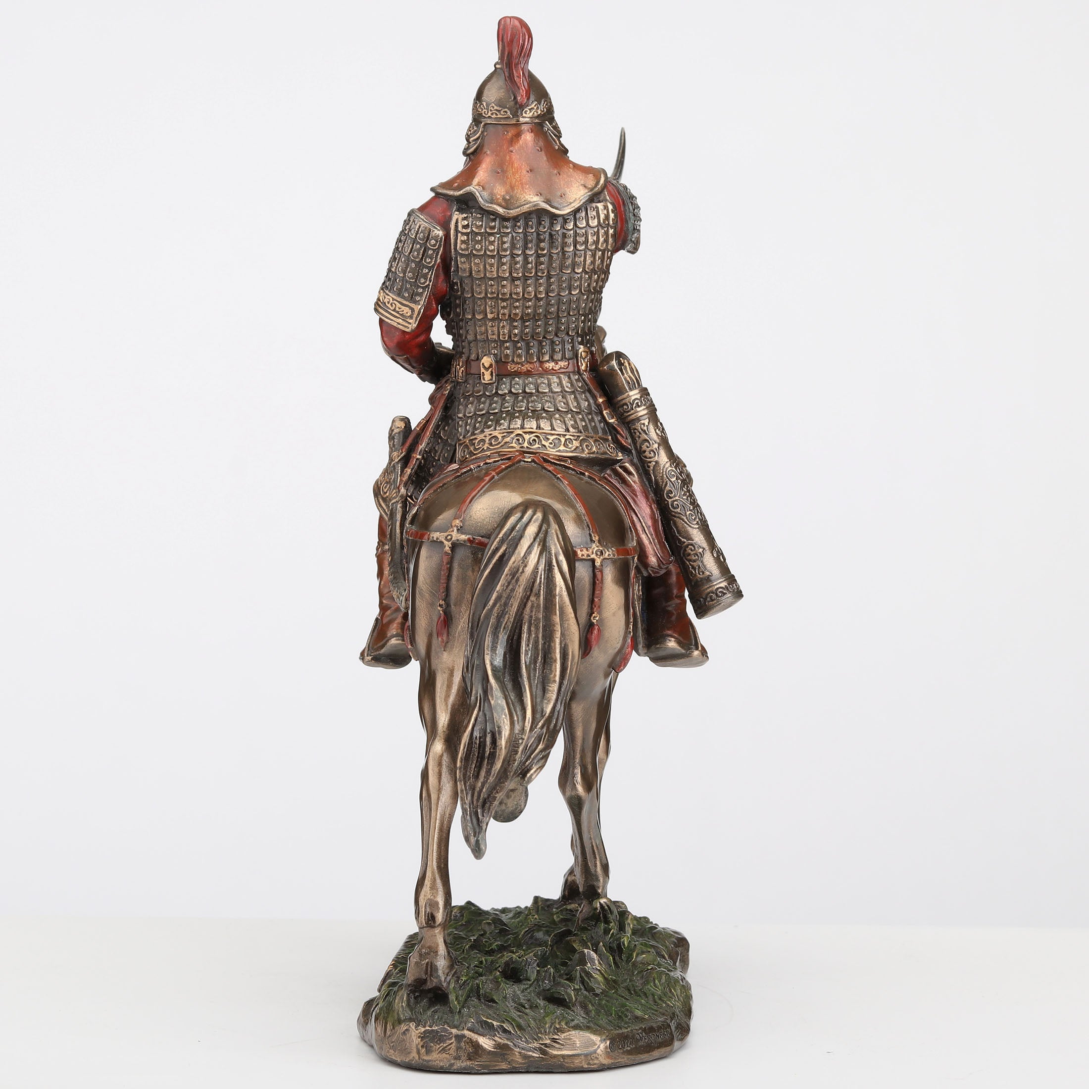 Genghis Khan On Horse Back