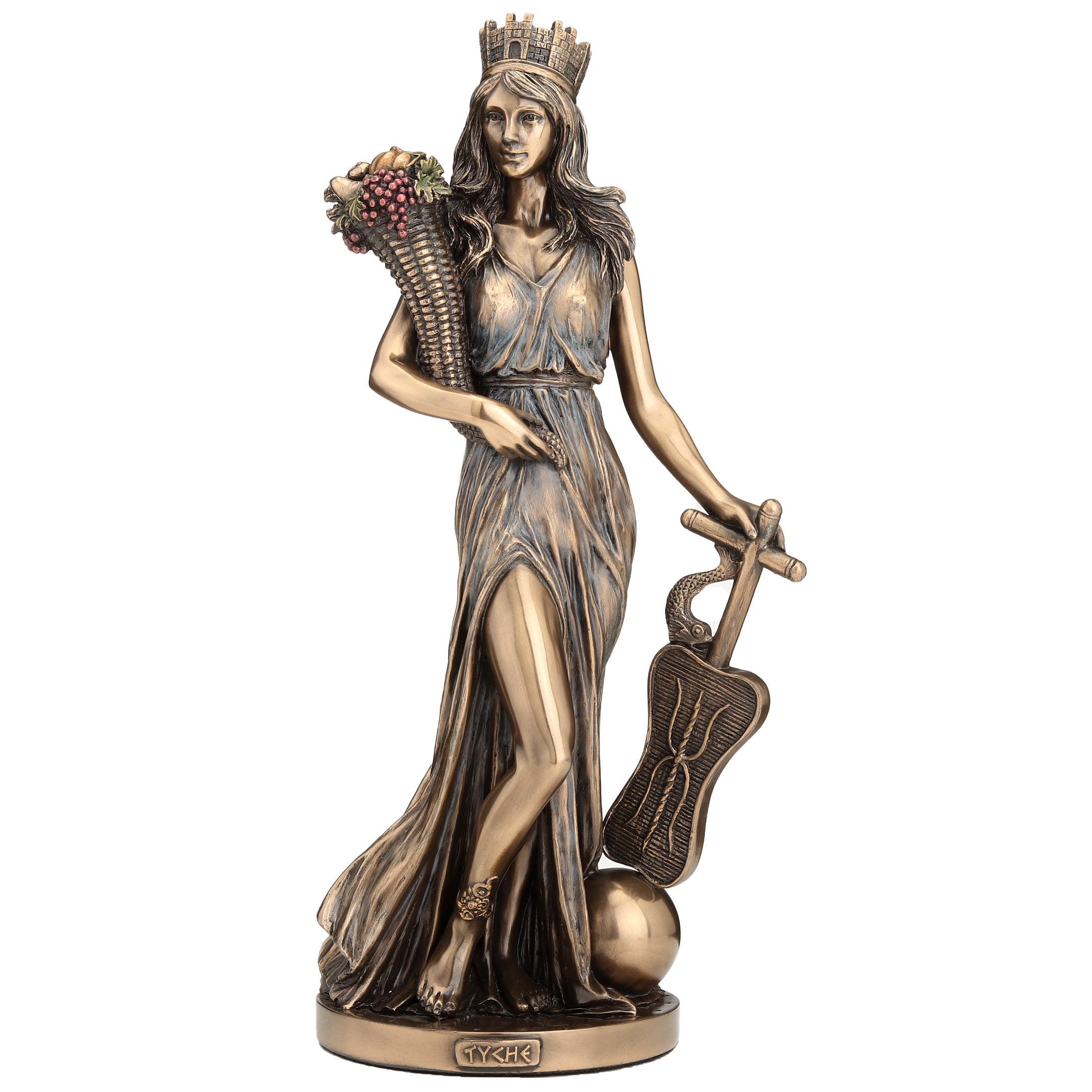 Tyche Greek Goddess Of Fortune And Prosperity