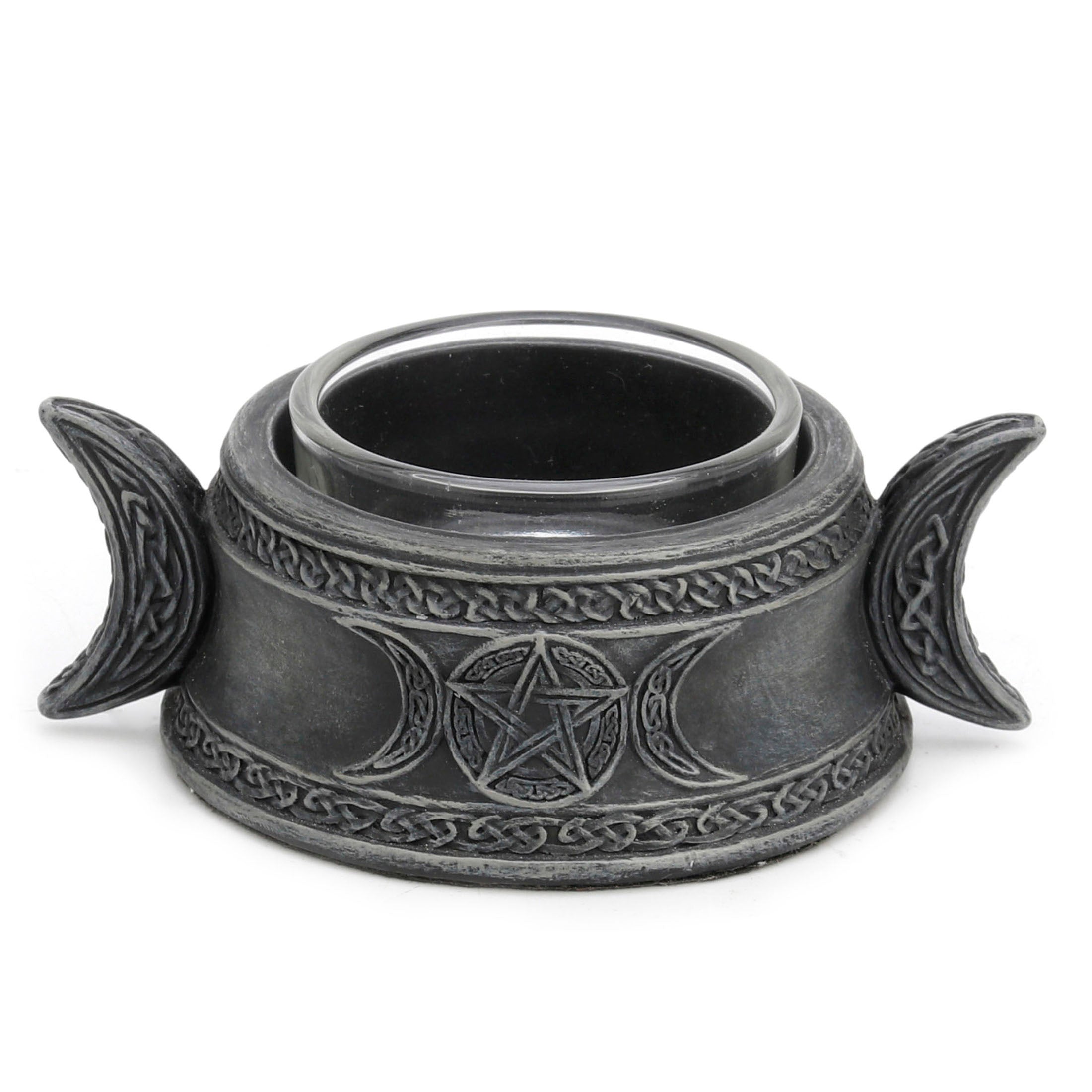 Triple Goddess Tealight Candle Holder