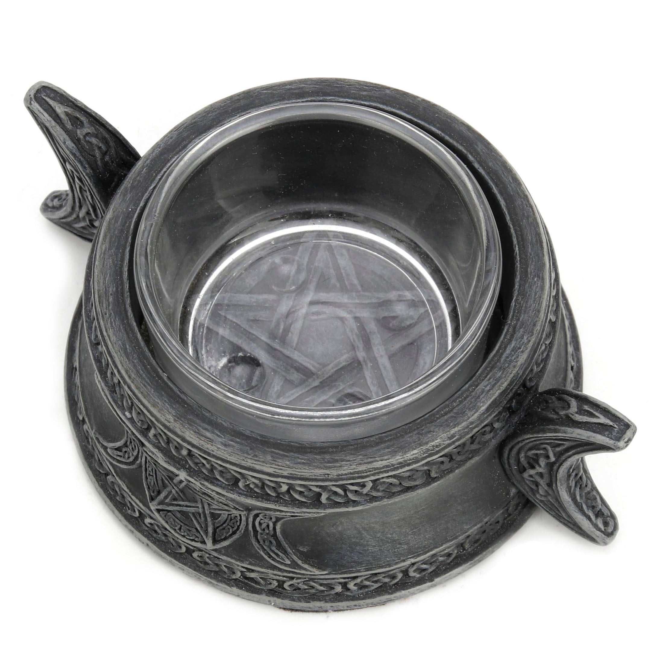 Triple Goddess Tealight Candle Holder