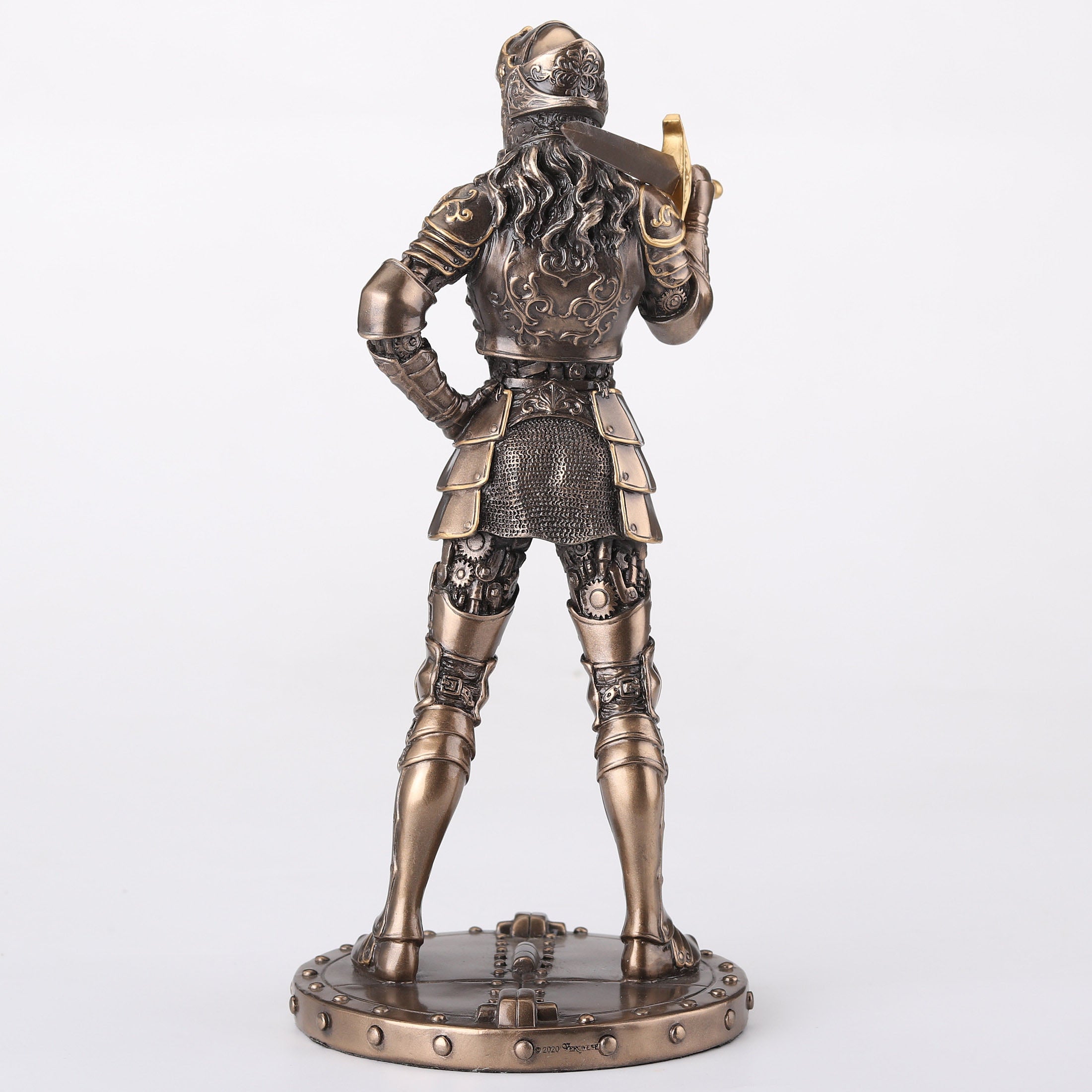 Steampunk Iron Maiden Knight