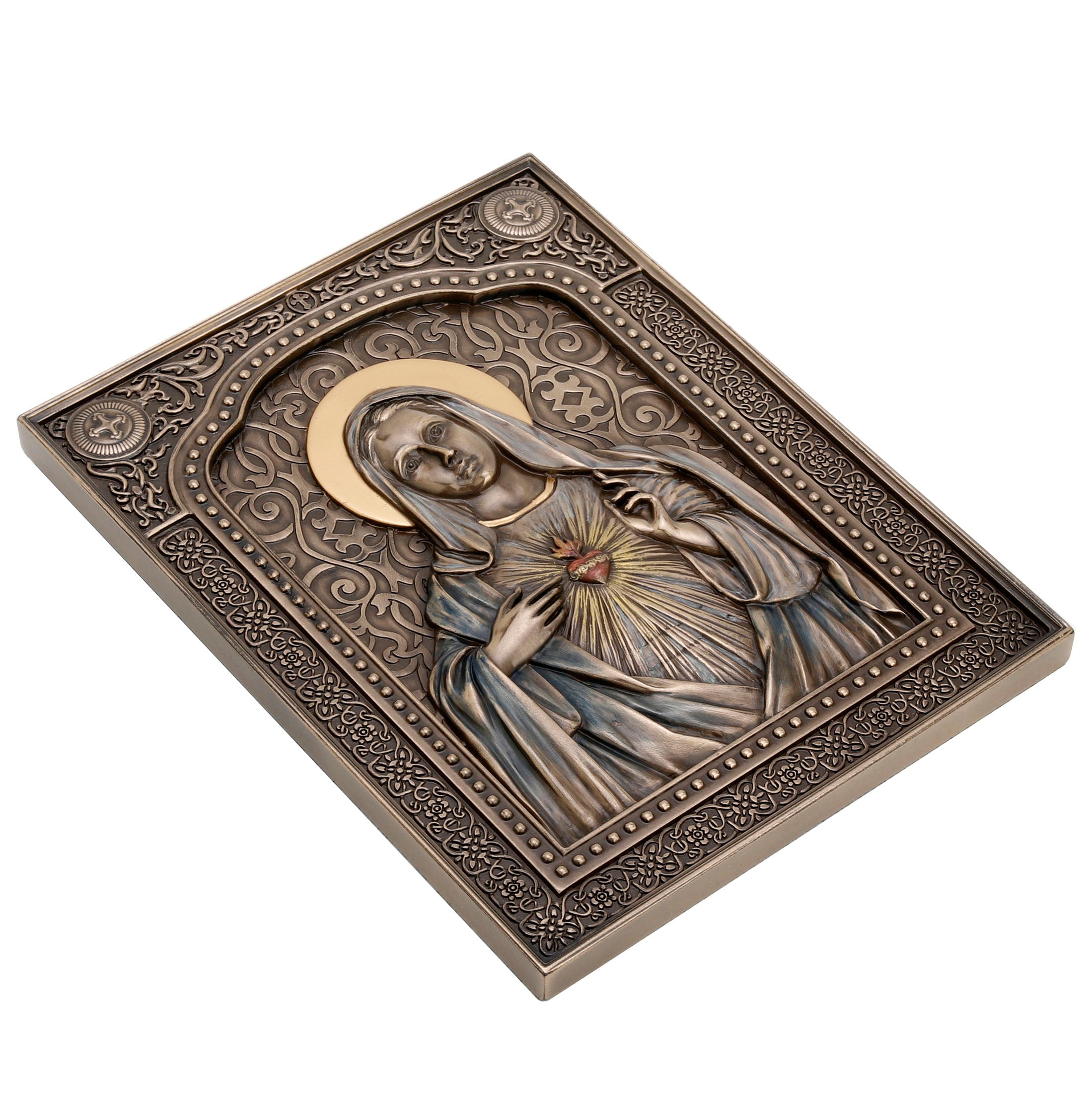 The Immaculate Heart Of Mary Wall Plaque