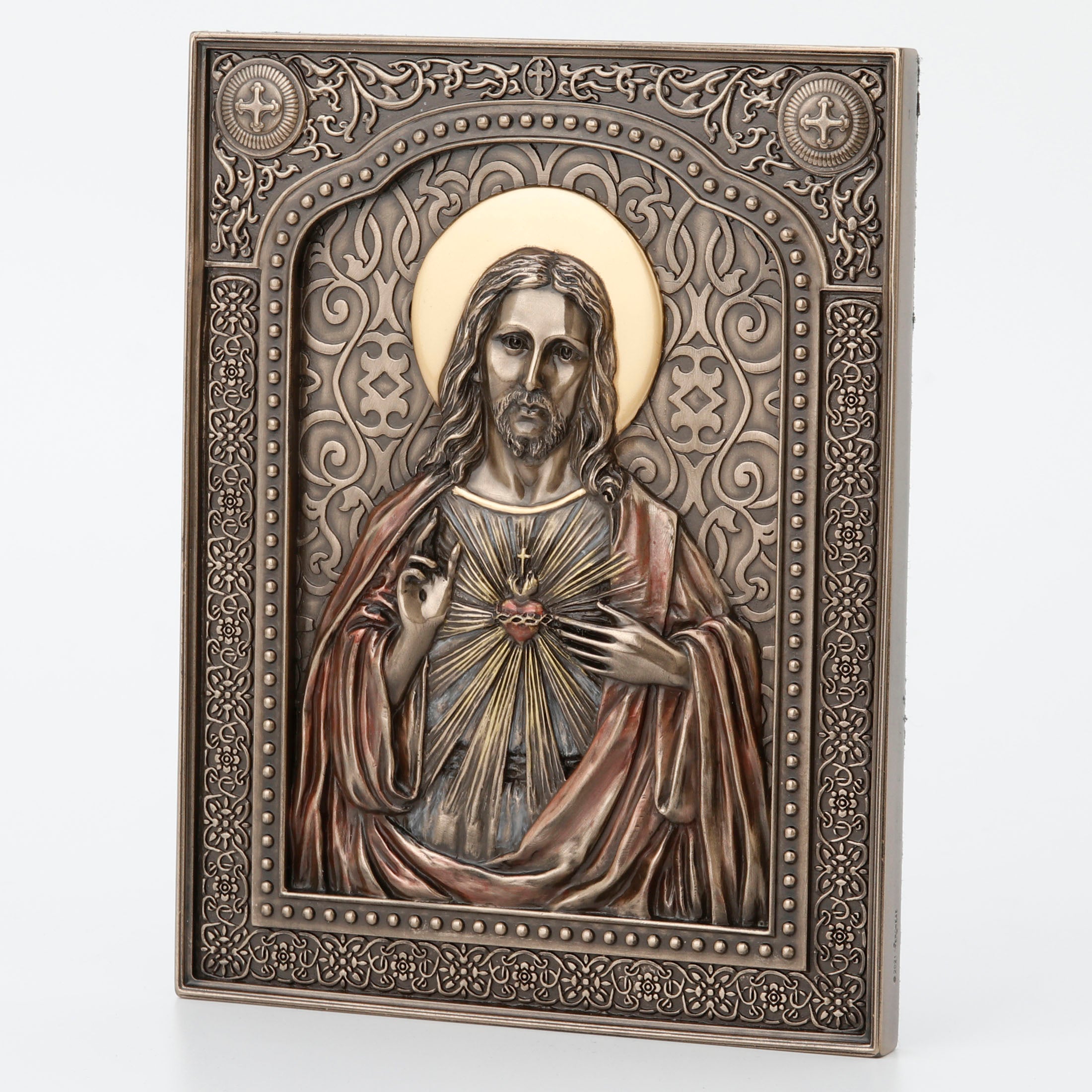 The Sacred Heart Of Jesus Wall Plaque