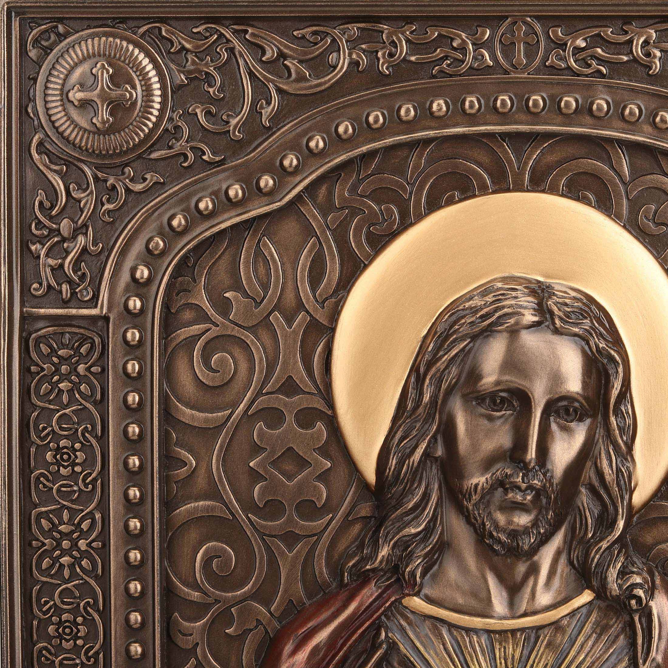 The Sacred Heart Of Jesus Wall Plaque