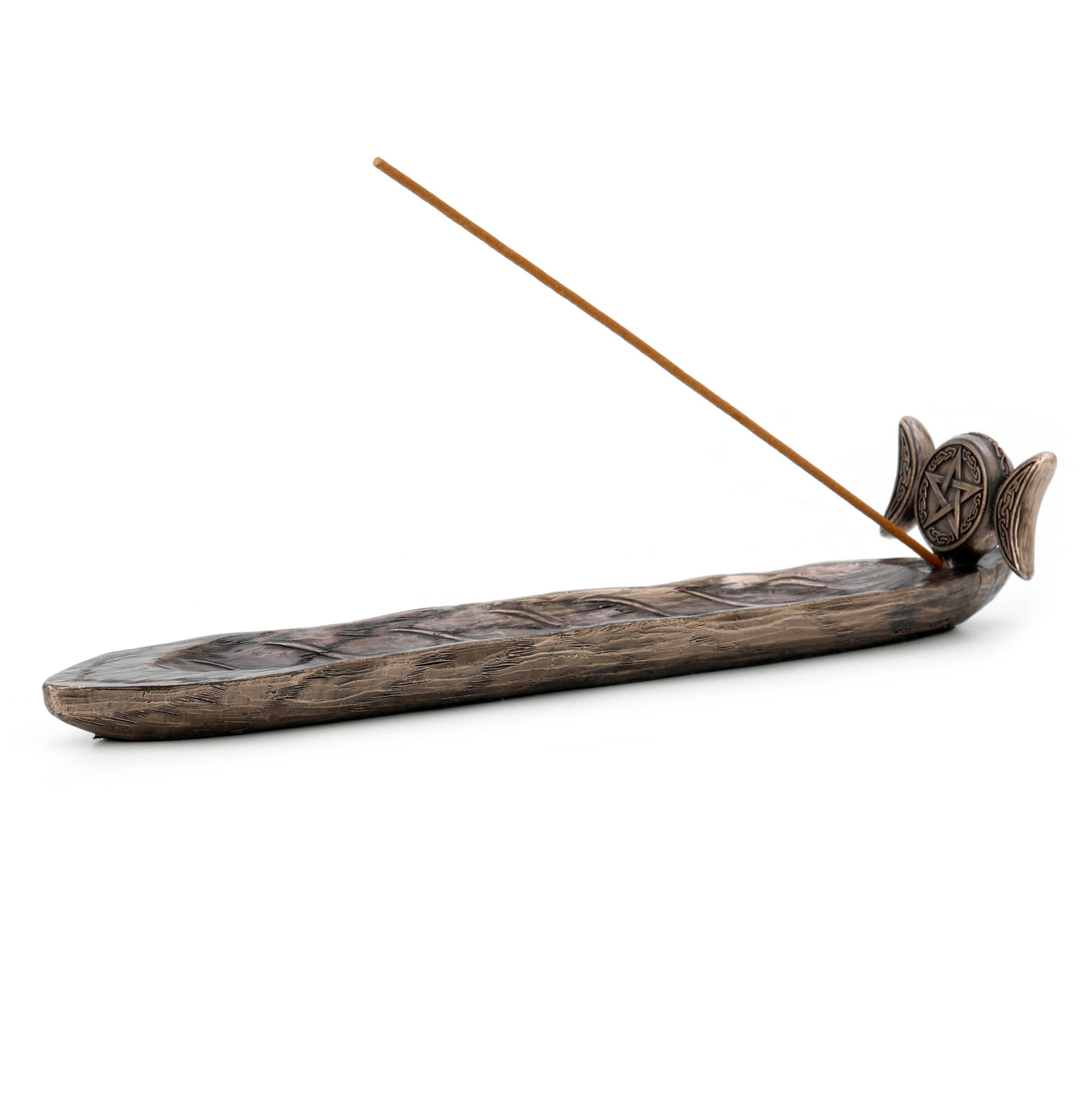 Triple Moon Pentagram Sigil Incense Holder