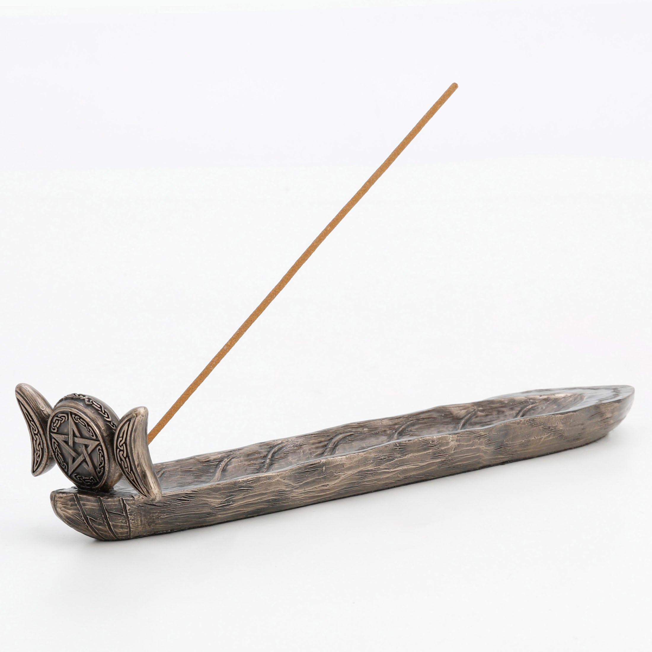 Triple Moon Pentagram Sigil Incense Holder